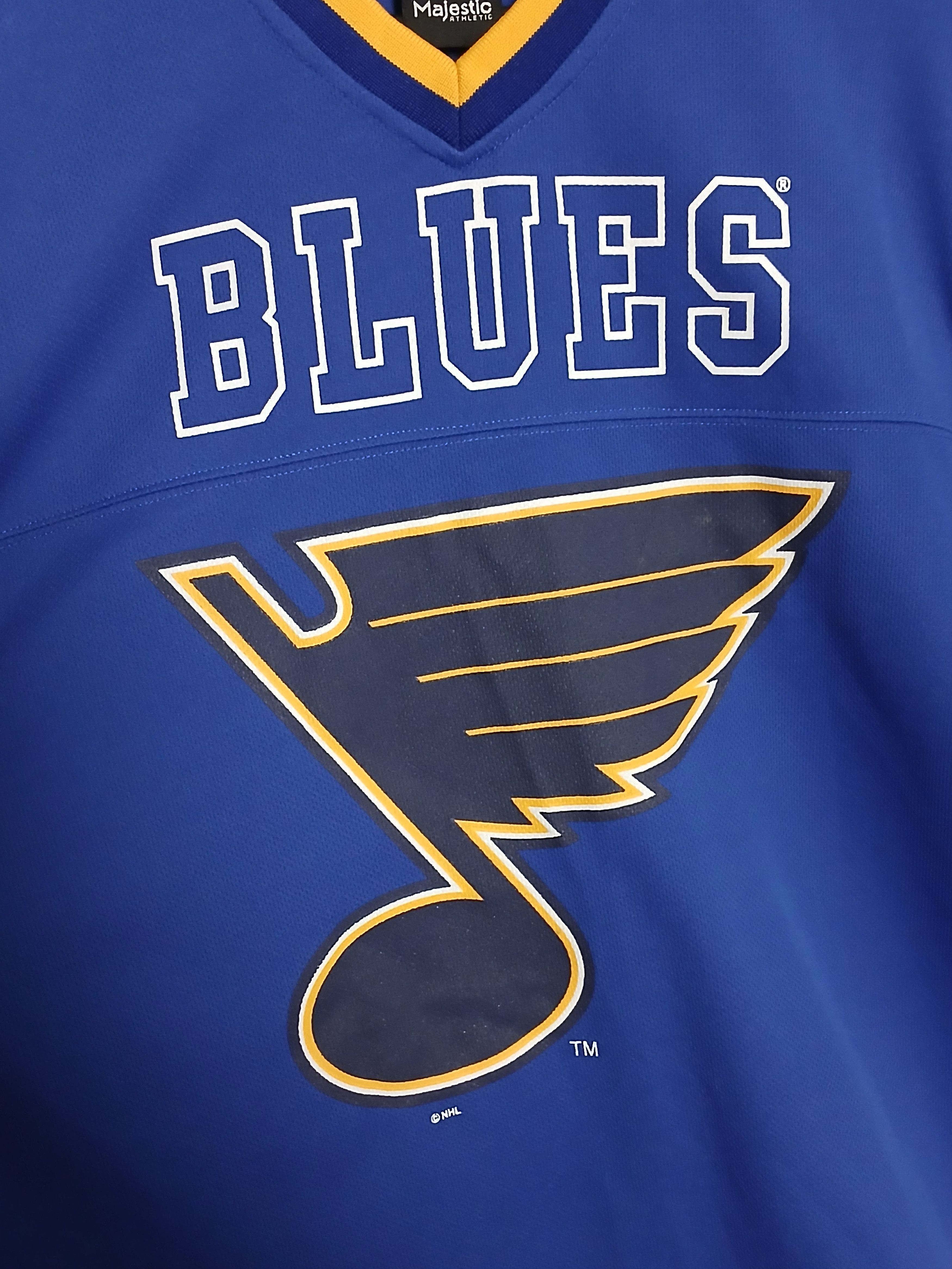 NHL NHL St. Louis Blues Hockey Long Sleeve T-Shirt Size US M / EU 48-50 / 2 - 3 Thumbnail