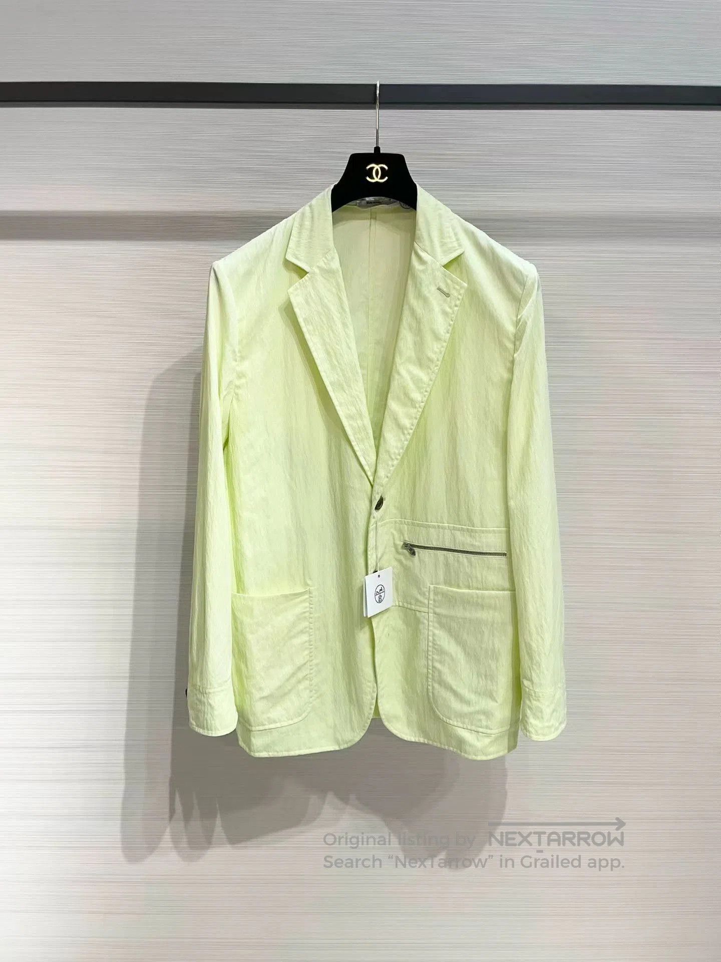 Hermes Hermes Size 175 Blazer Jacket. Size US XL / EU 56 / 4 - 1 Thumbnail