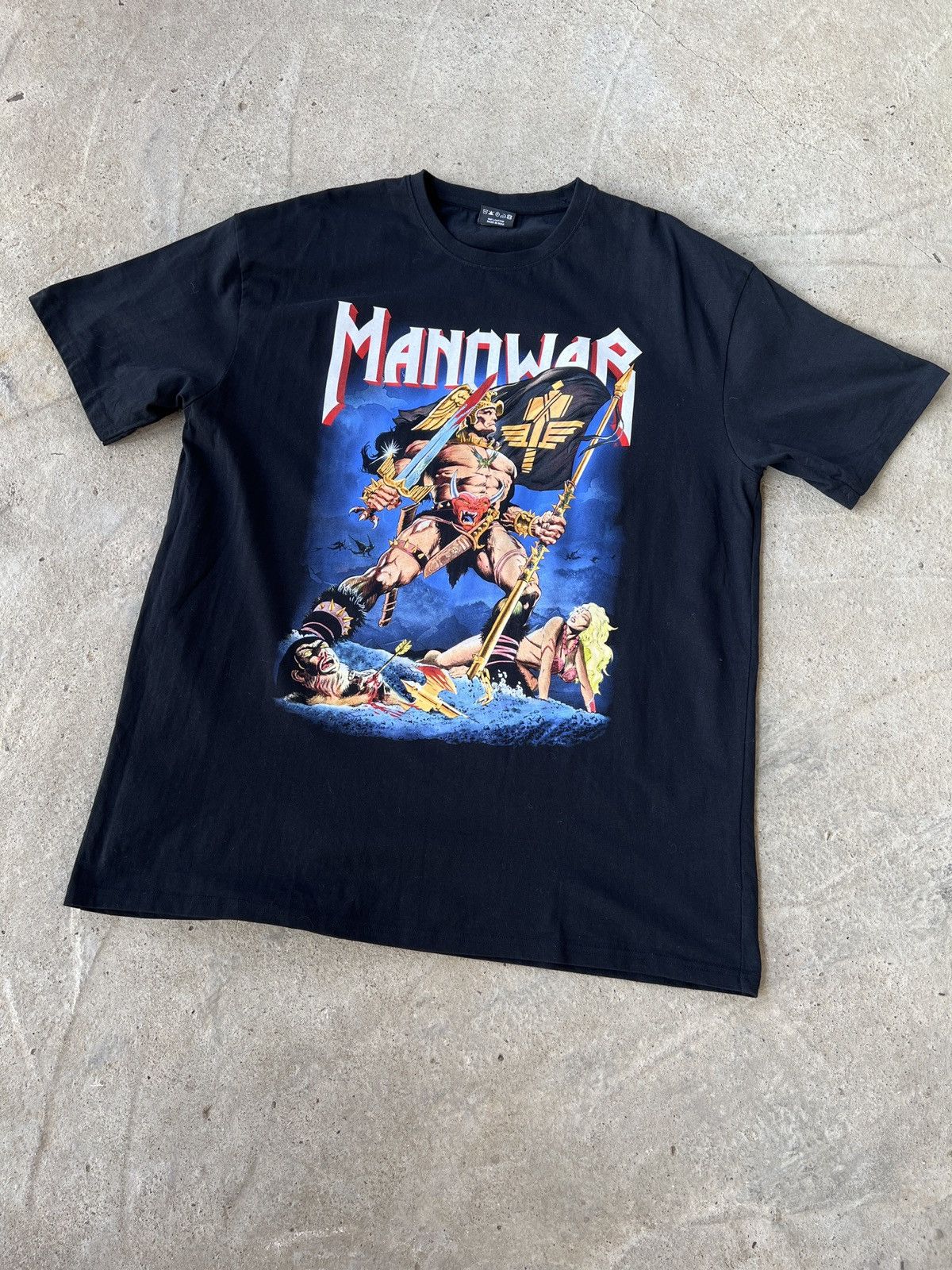 Band Tees Manowair The Blood Of Our Enemies Tee Size US XXL / EU 58 / 5 - 1 Thumbnail