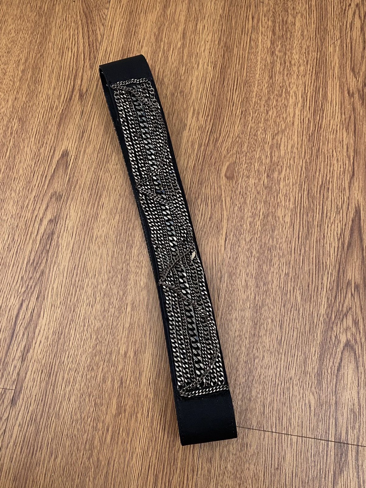 If Six Was Nine × Japanese Brand × Le Grande Bleu (L.G.B.) Black chain punk gothic belt Size ONE SIZE - 5 Thumbnail
