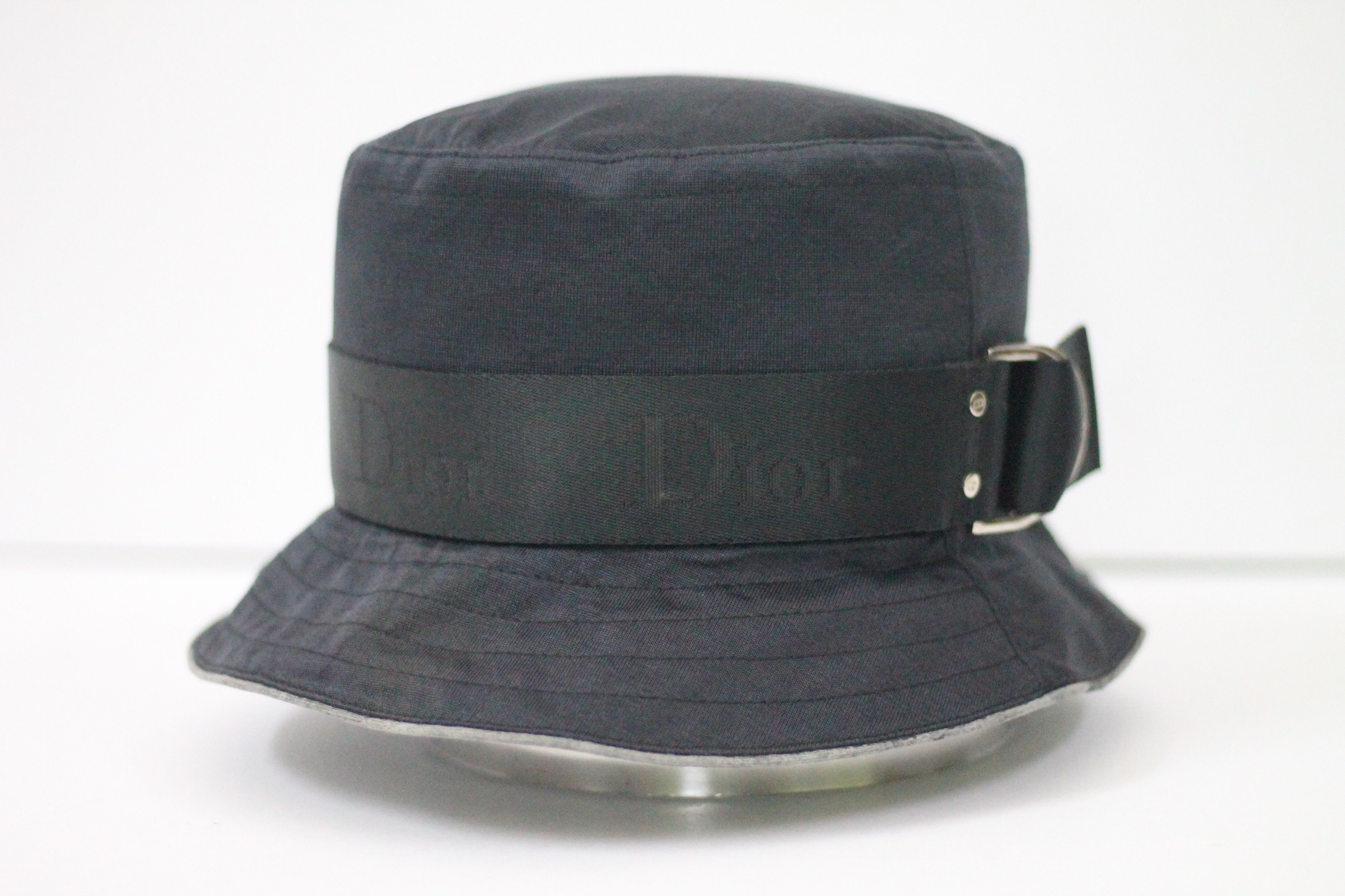 Christian Dior Monsieur Original CHRISTIAN DIOR Silk Bucket Hat size 58 Size ONE SIZE - 1 Thumbnail