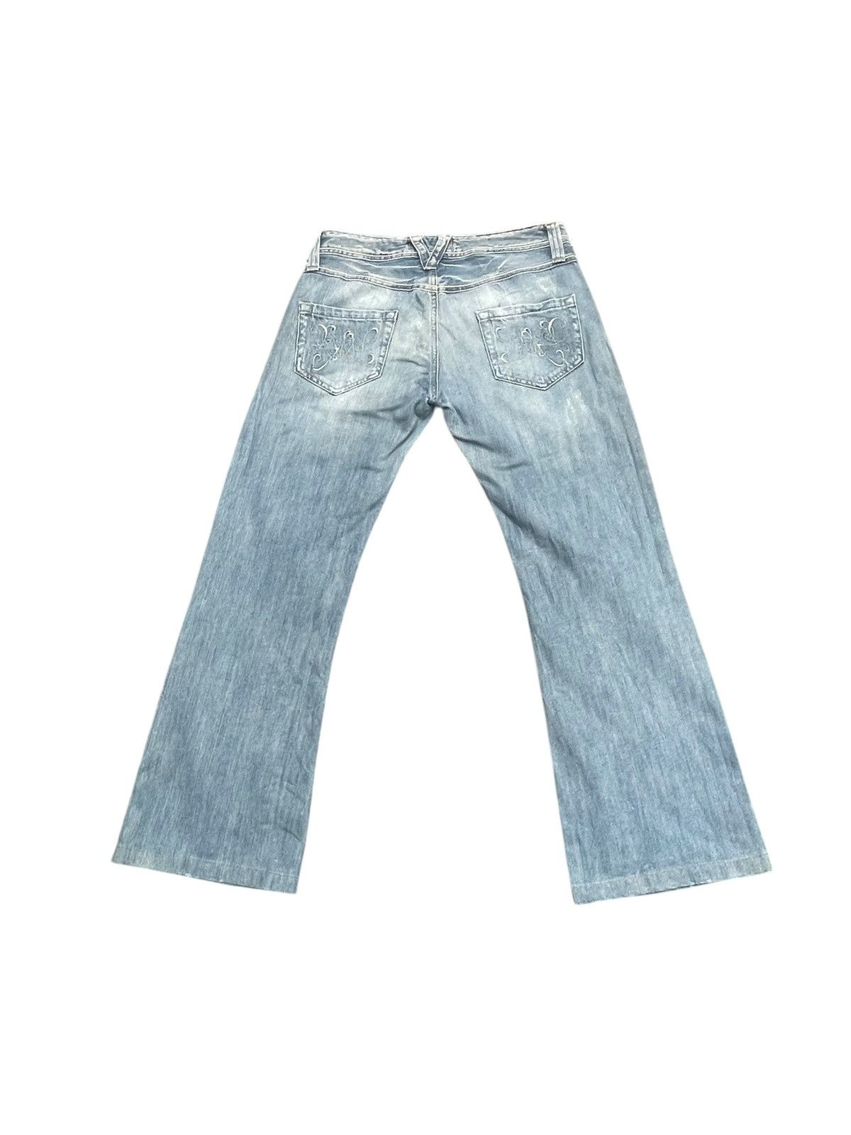 Japanese Brand Fap Flare Denim Size 32" / US 10 / IT 46 - 8 Thumbnail