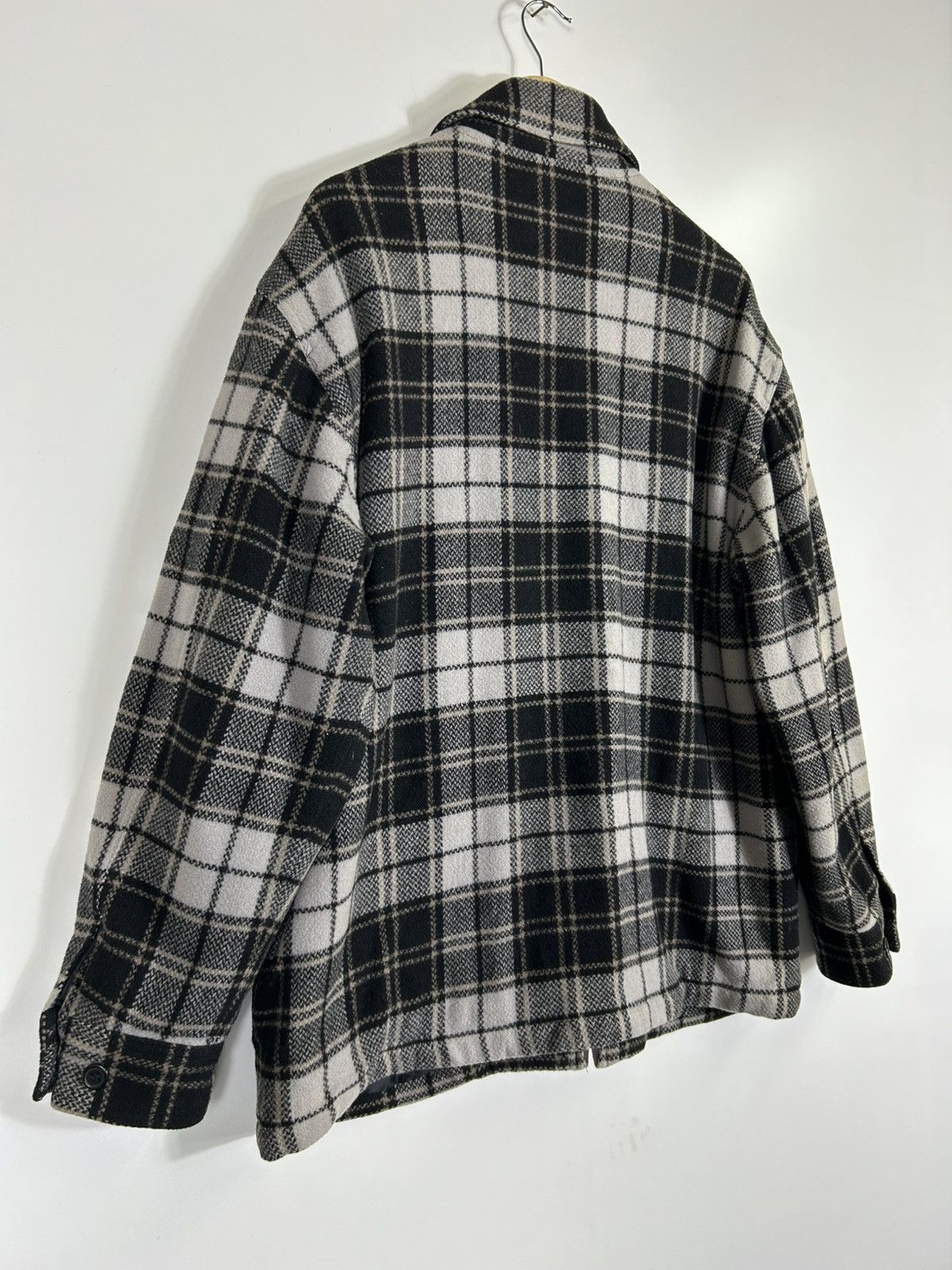 Vintage ⚡️Vintage Cotton Company Flannel Button Chore Shirt Jacket Size US L / EU 52-54 / 3 - 14 Thumbnail