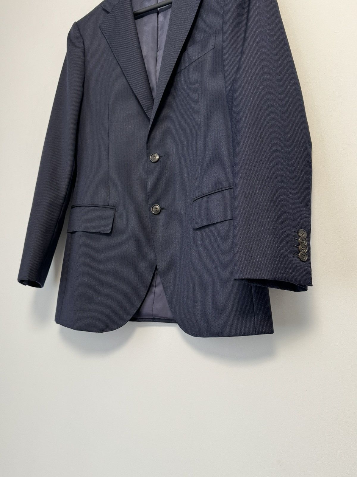 Suitsupply SUITSUPPLY Napoli Breast/Brescia Suit UK 36 Super 110's Wool Size 36R - 8 Thumbnail