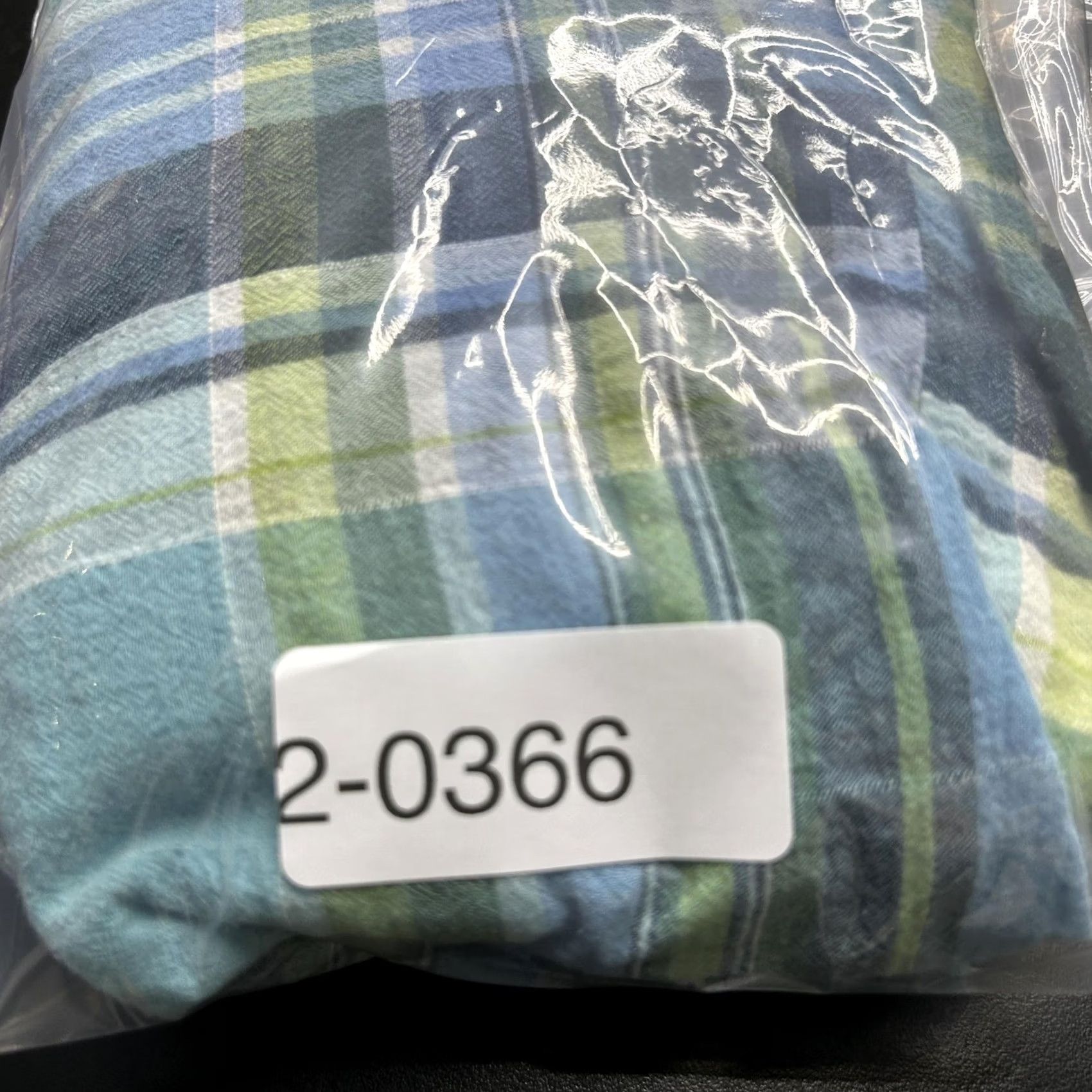 Mossimo VINTAGE Mossimo Supply Co Shirt Teens 2XL Blue Green Plaid Long Sleeve Button Up Casual Size US XXL / EU 58 / 5 - 7 Thumbnail