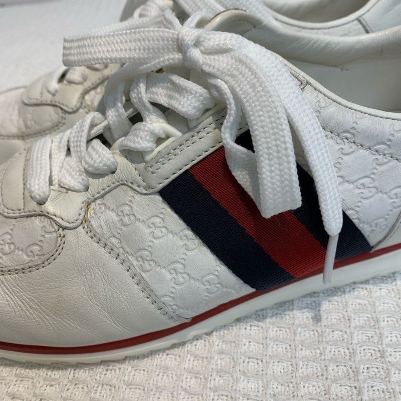 Gucci Gucci White Casual Sneakers for Everyday Wear -2508 Size US 5.5 / EU 38 - 3 Thumbnail