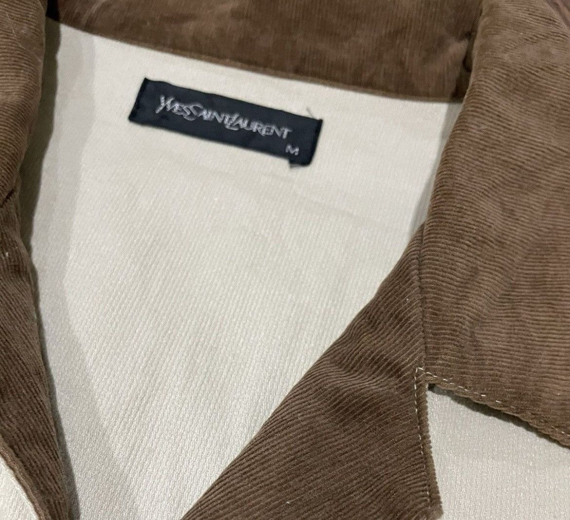 Yves Saint Laurent Yves Saint Laurent Velvet Corduroy Shirts Size US M / EU 48-50 / 2 - 18 Thumbnail