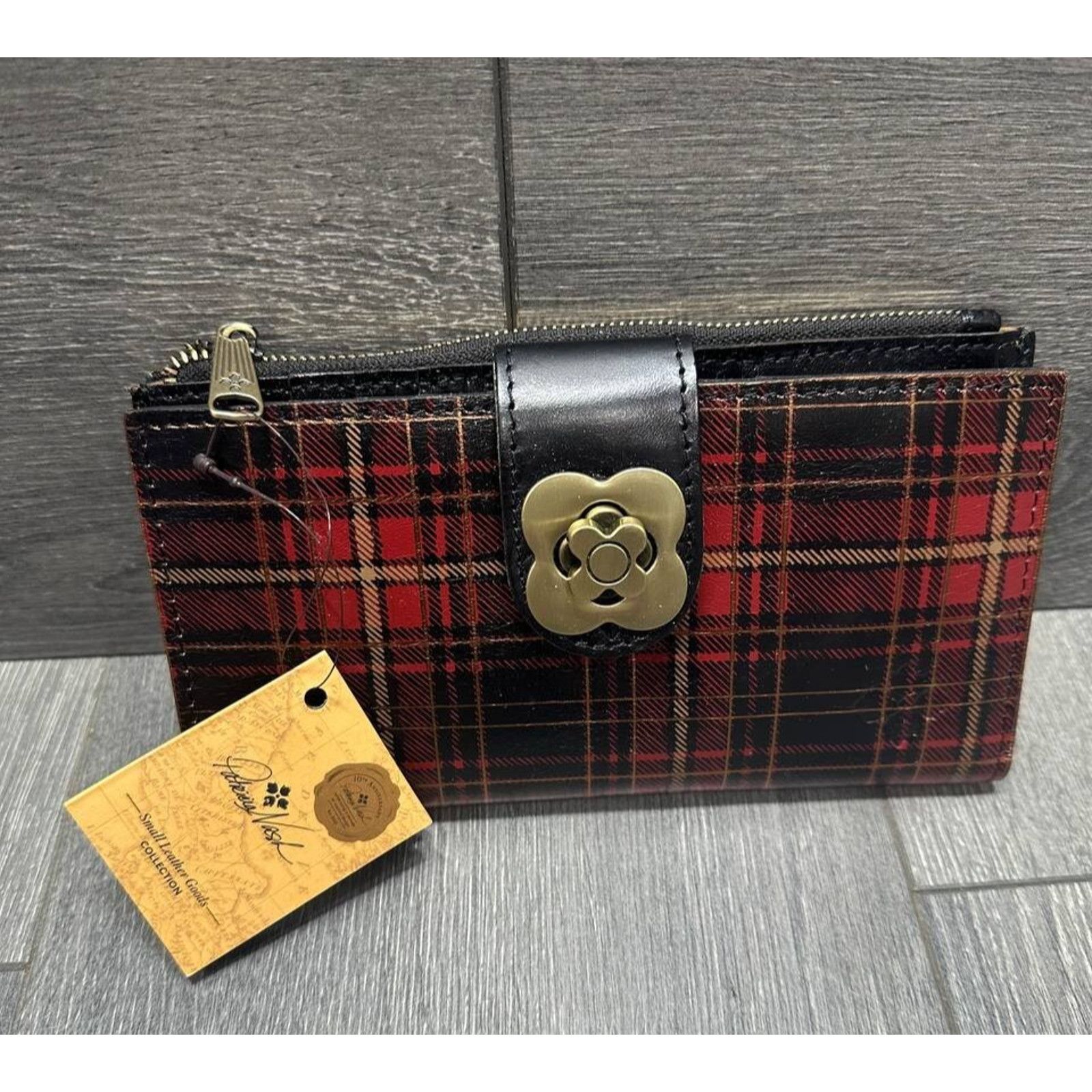 Patricia Nash Patricia Nash Tartan Plaid Wallet Multicolor A390997 Size ONE SIZE - 1 Thumbnail