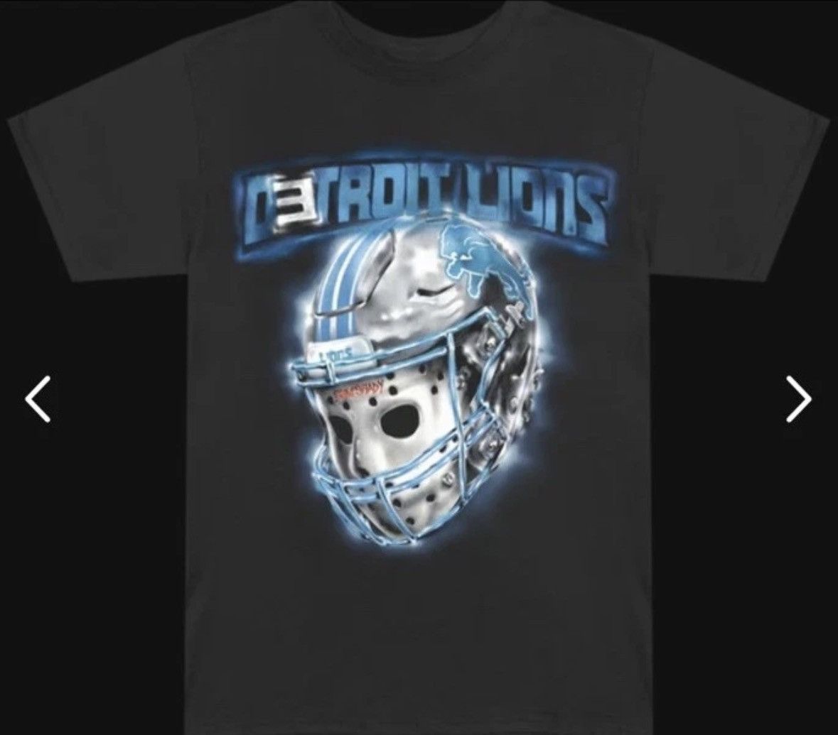 Eminem Eminem x Detroit Lions Capsule All Grit 313 Black T-Shirt M Size US M / EU 48-50 / 2 - 18 Thumbnail