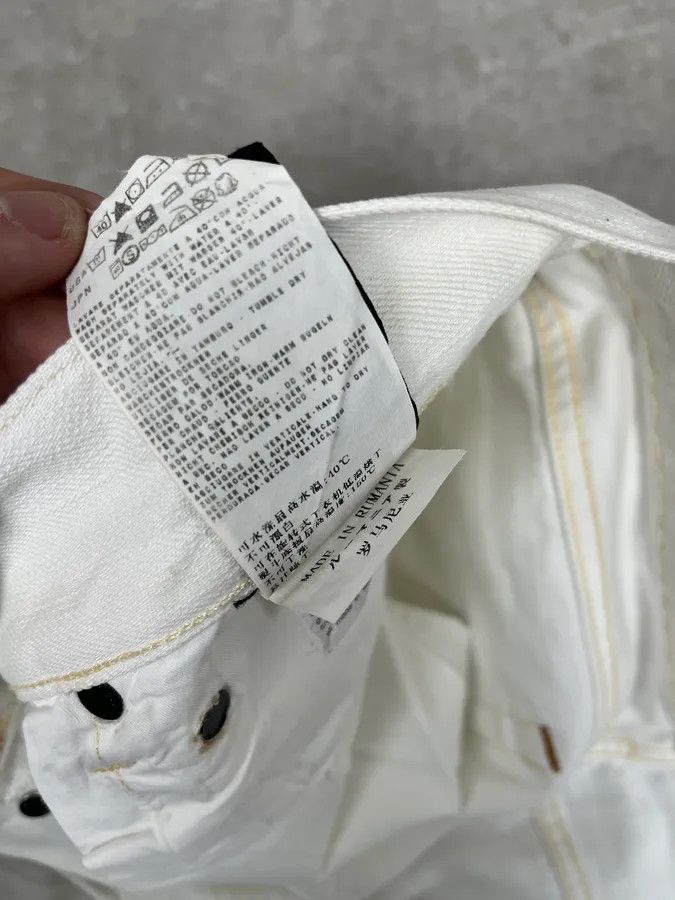 Stone Island Stone Island White Denim Jeans Size US 32 / EU 48 - 14 Thumbnail