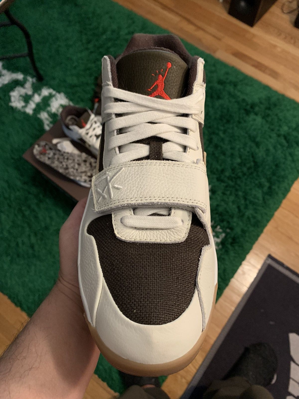 Jordan Brand × Nike × Travis Scott Travis Scott Jumpman Jack Sail Size US 11 / EU 44 - 10 Thumbnail
