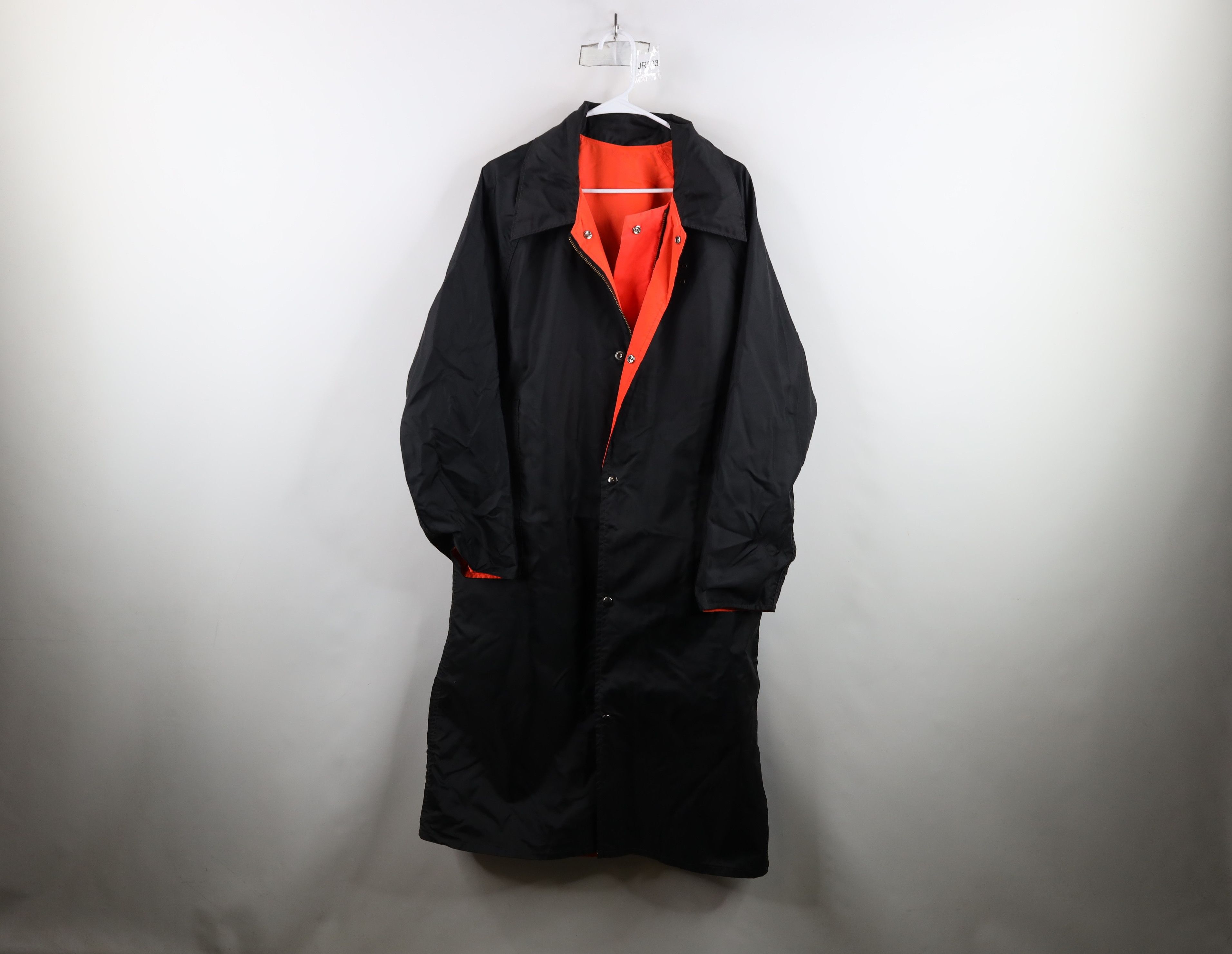 Vintage Vintage 70s Streetwear Reversible Length Windbreaker Jacket Size US M / EU 48-50 / 2 - 12 Thumbnail