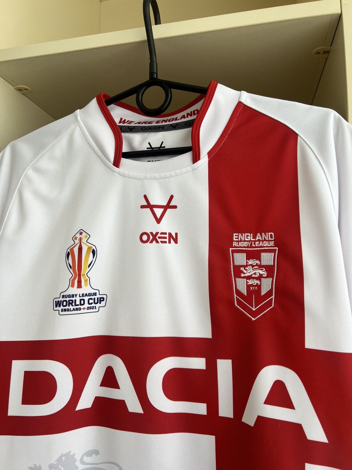 Other UK England Rugby League Team Shirt oXen Jersey Rugby World Cup Size US S / EU 44-46 / 1 - 3 Thumbnail