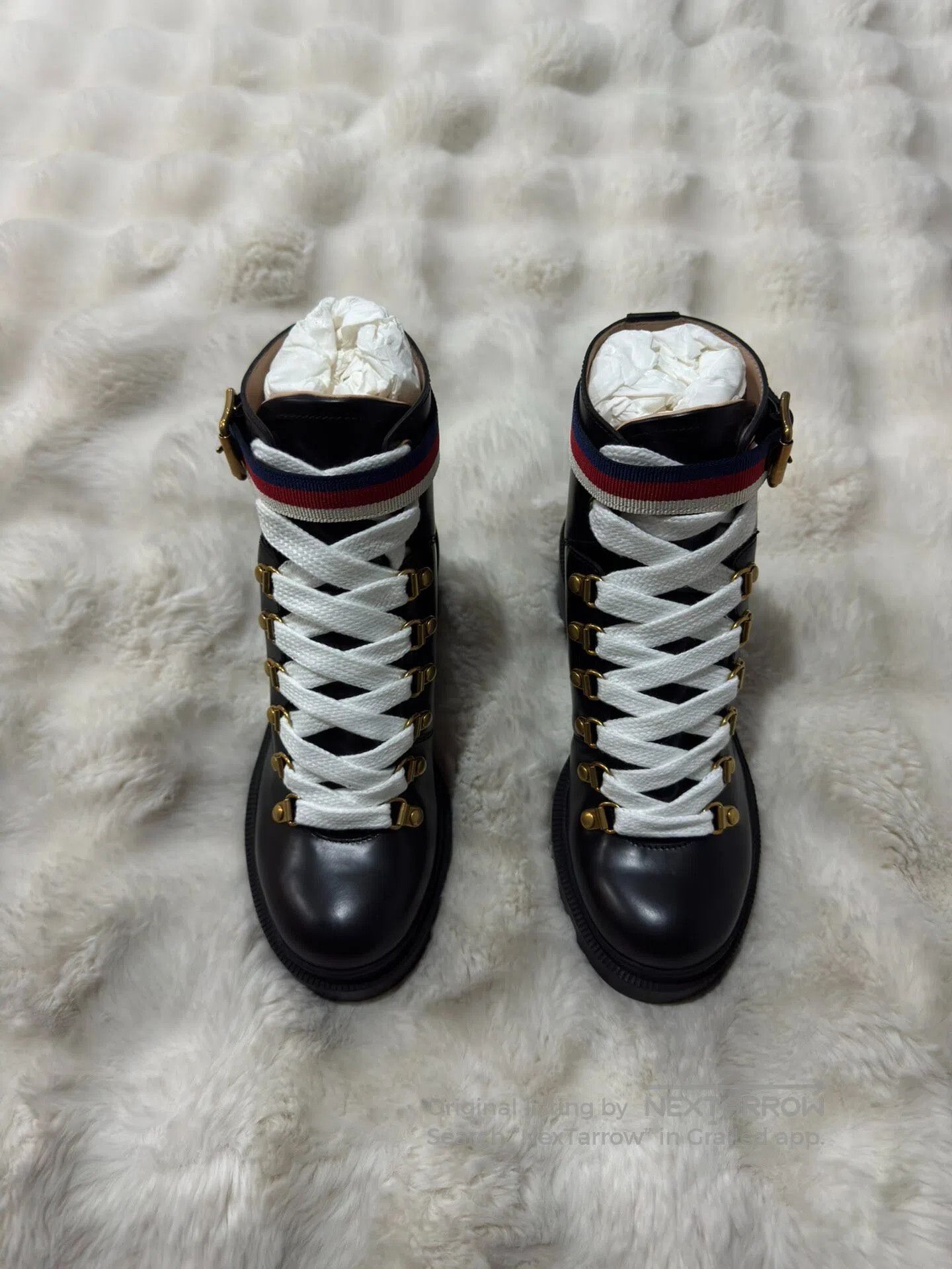 Gucci Guicci Black Women's Martin Boots| Size US 5 / IT 35 - 2 Thumbnail