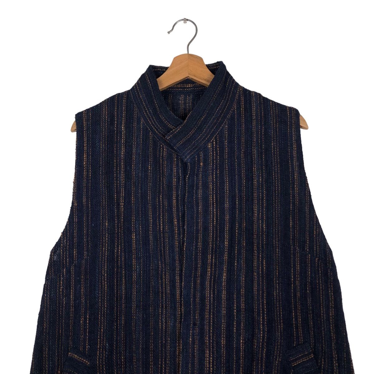 Japanese Brand 🔥Vintage Biker Vest Tank Top Jacket Muju Japan Issey Miyake Size US S / EU 44-46 / 1 - 3 Thumbnail