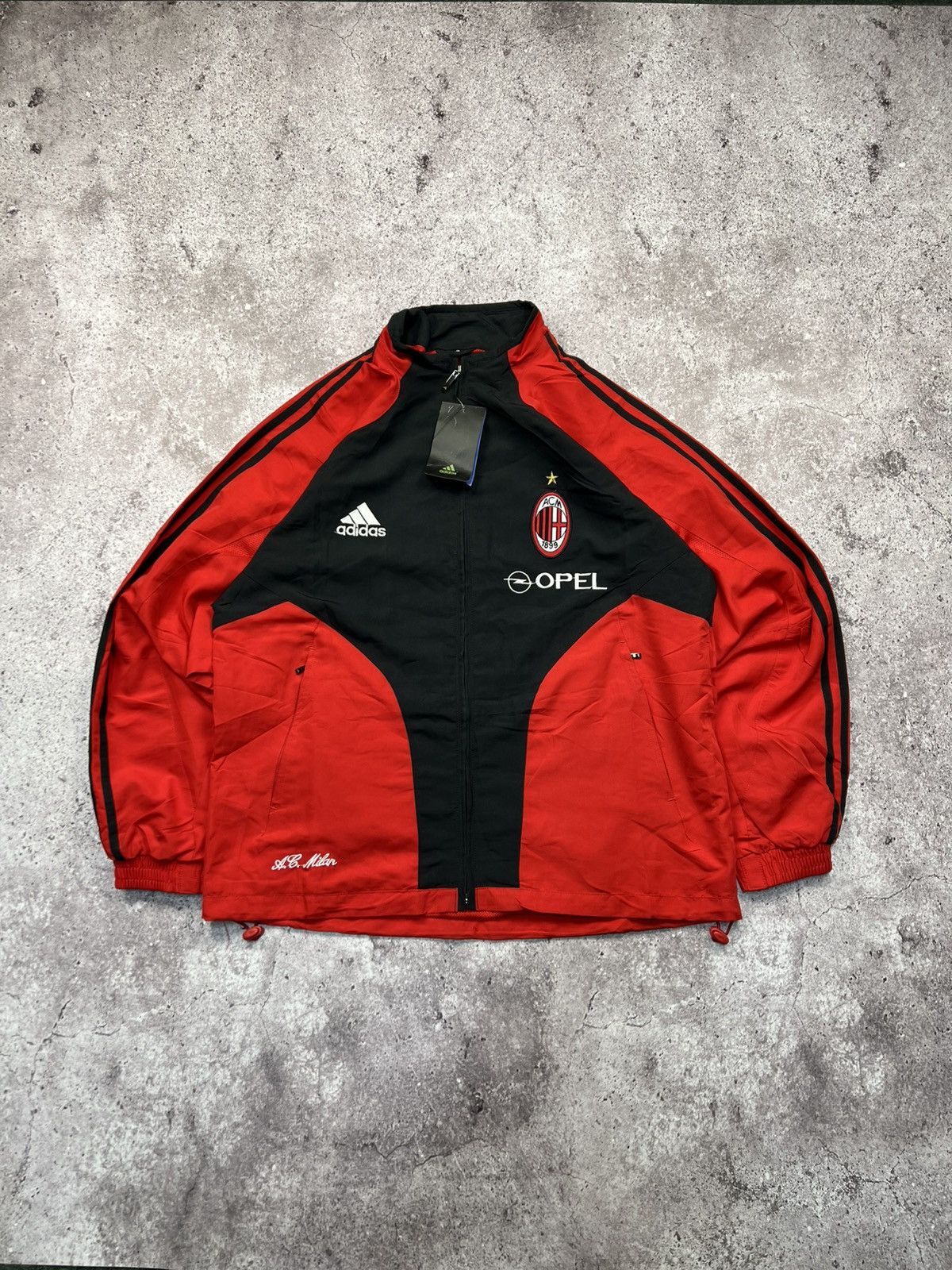 Adidas Adidas 2006 AC Milan Blokecore Tracksuit Jacket Pants Size US M / EU 48-50 / 2 - 10 Thumbnail