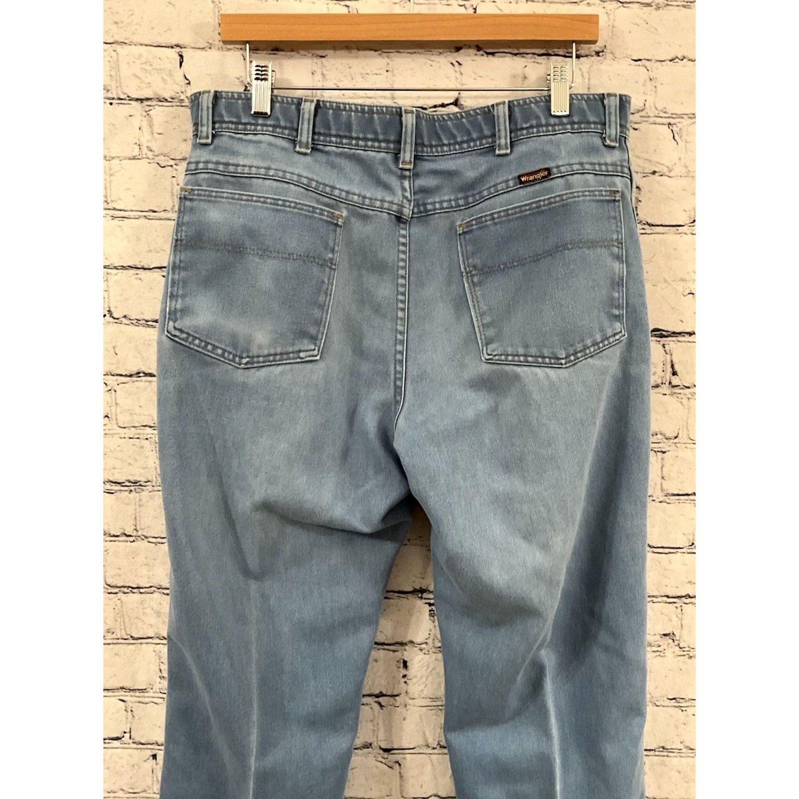 Wrangler Wrangler Jeans Womens 34x30 Classic Denim Western Solid Size 24" / US 00 / IT 34 - 5 Thumbnail