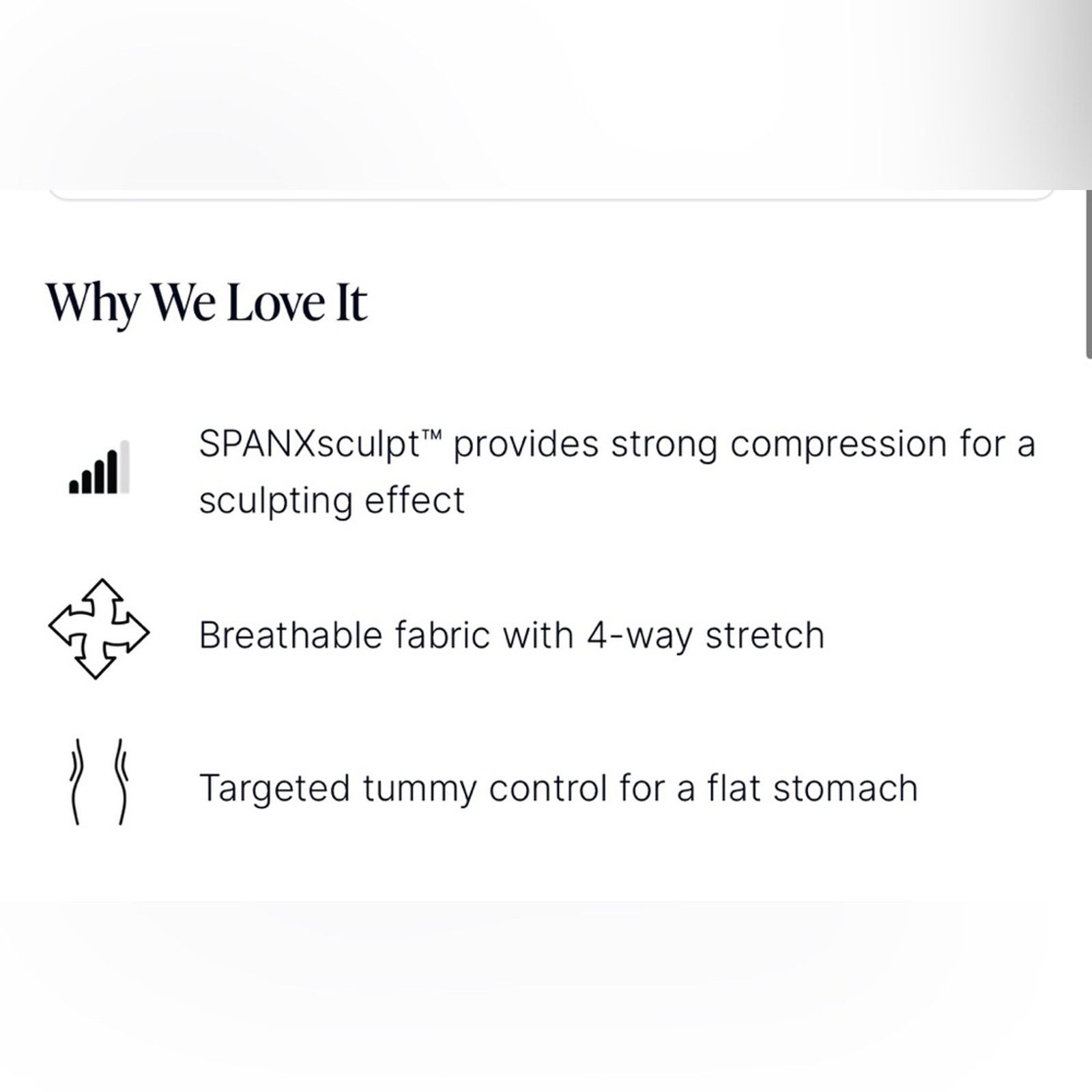 Spanx SPANXsculpt OnCore mid thigh short shapewear control NWT Size ONE SIZE - 10 Thumbnail