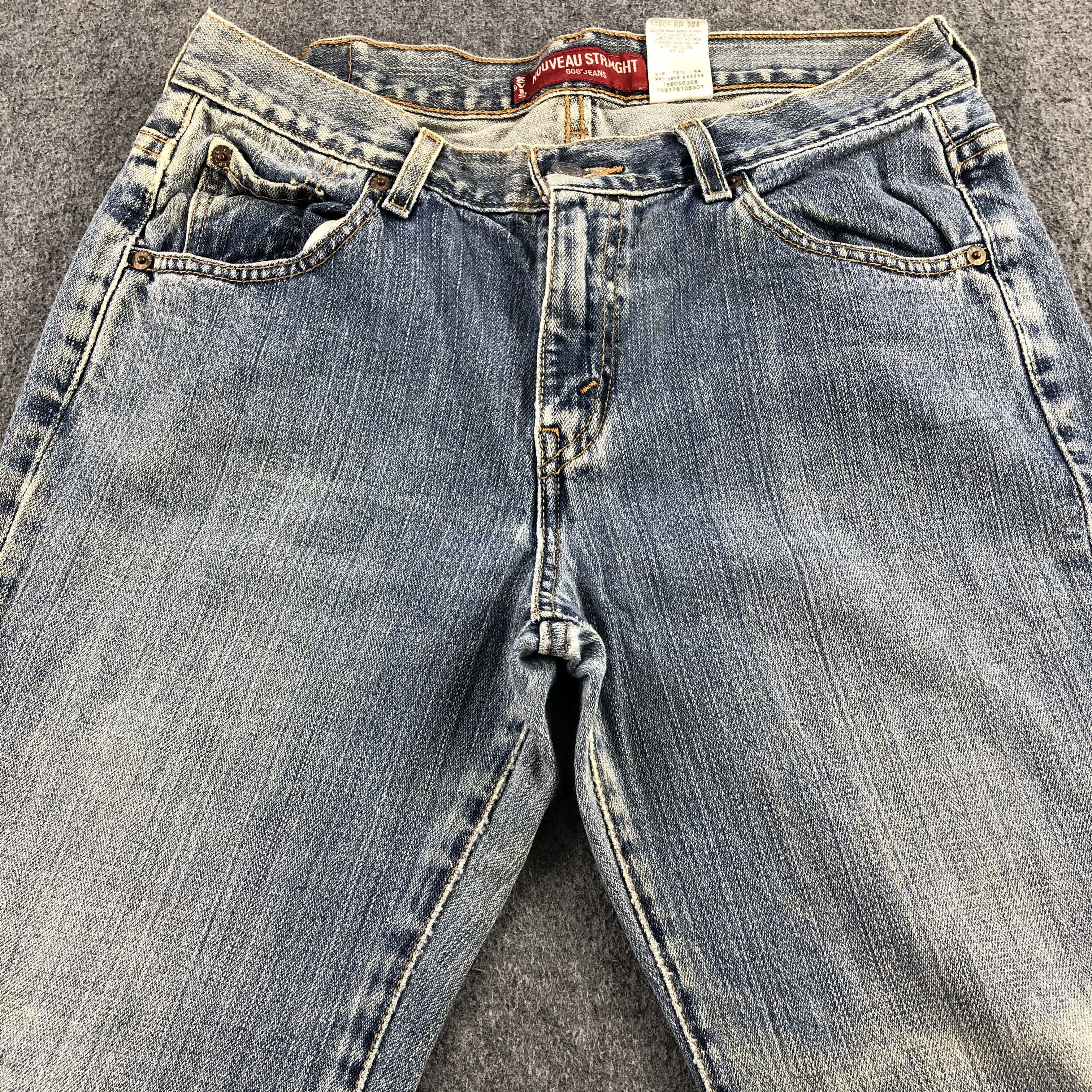 Levi's Vintage 90s Light Wash Levis 505 Jeans-J2168 Size US 32 / EU 48 - 3 Thumbnail