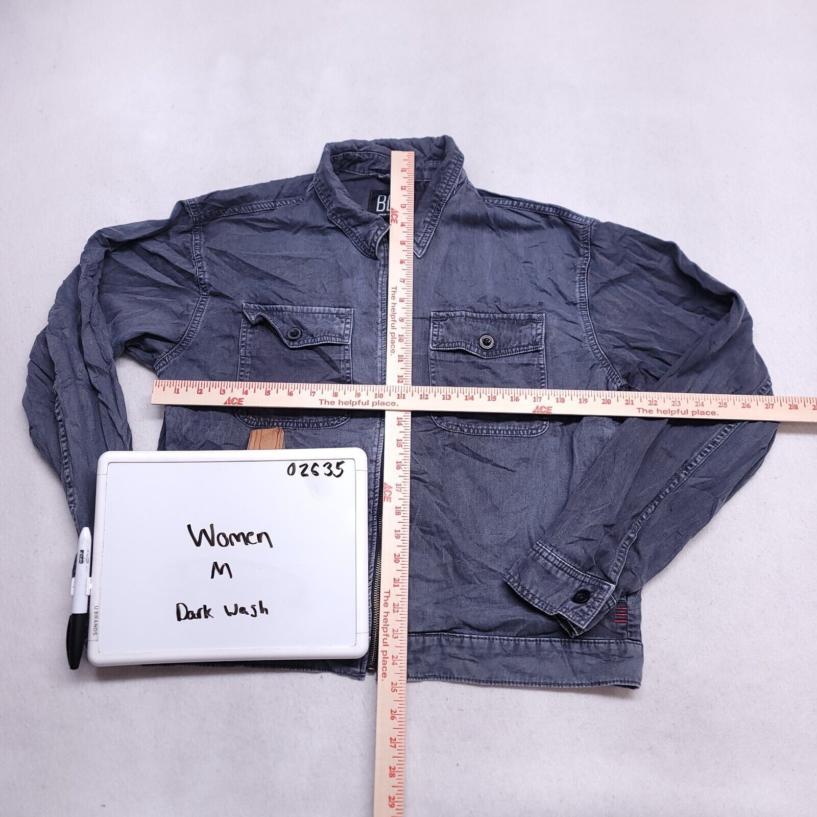 Urban Outfitters BDG Urban Outfitters Denim Long Sleeve Jacket Womens Size M Size M / US 6-8 / IT 42-44 - 6 Thumbnail