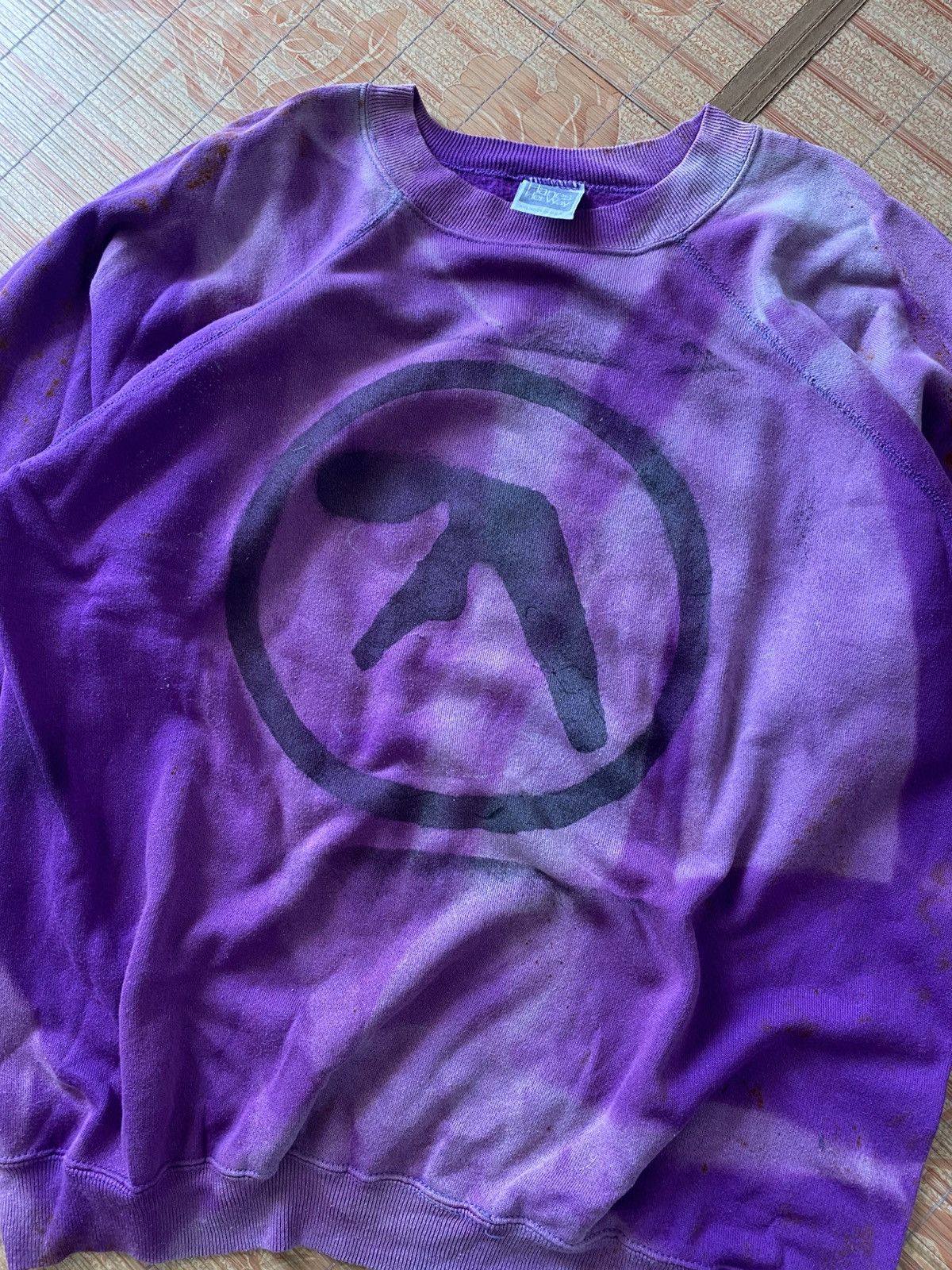 Vintage Vintage Fan Made Aphex Twins Logo Sweatshirt Size US XL / EU 56 / 4 - 2 Thumbnail