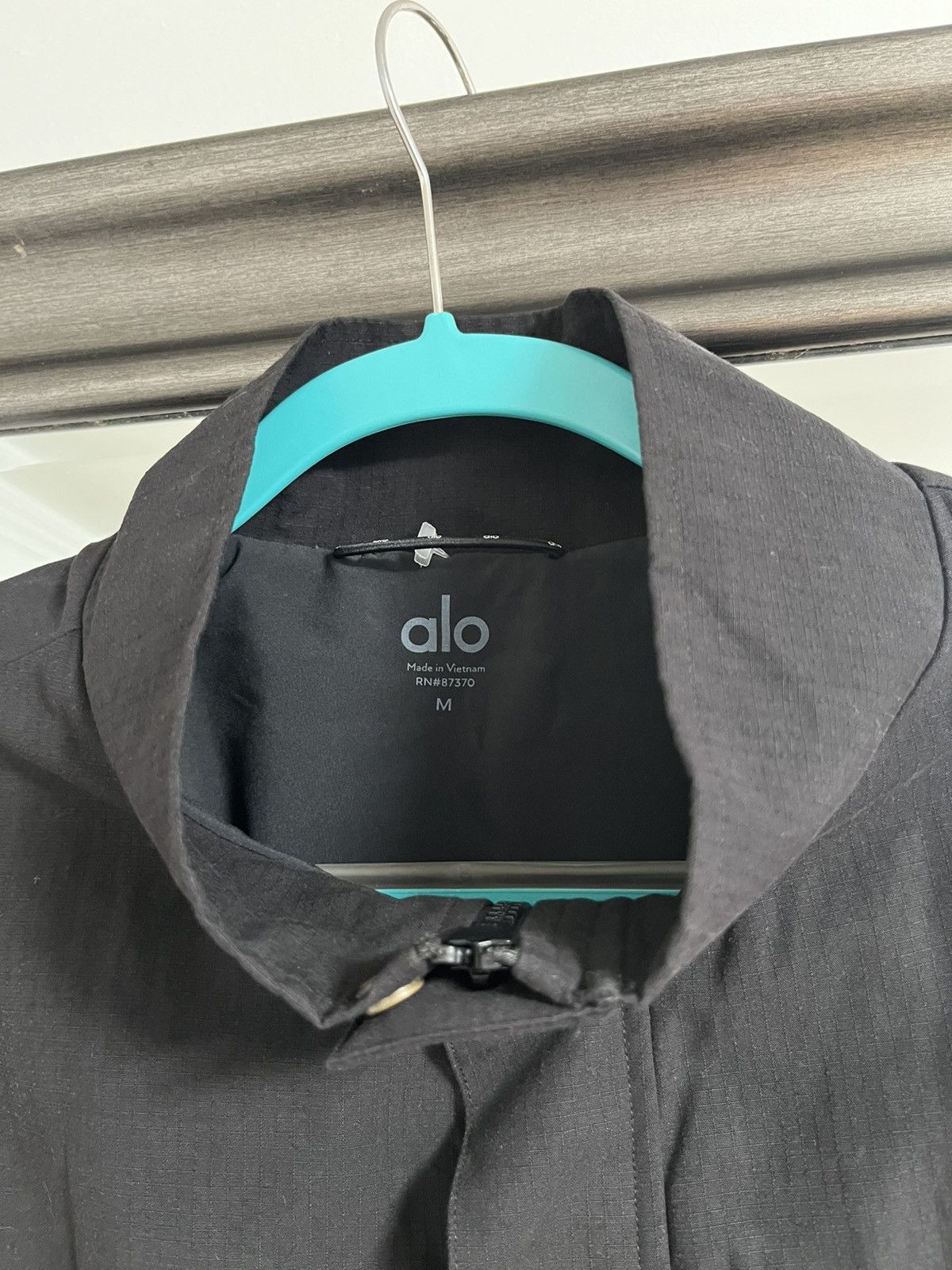 Alo ALO YOGA Shoreline Bomber Jacket - Black Size US M / EU 48-50 / 2 - 2 Thumbnail