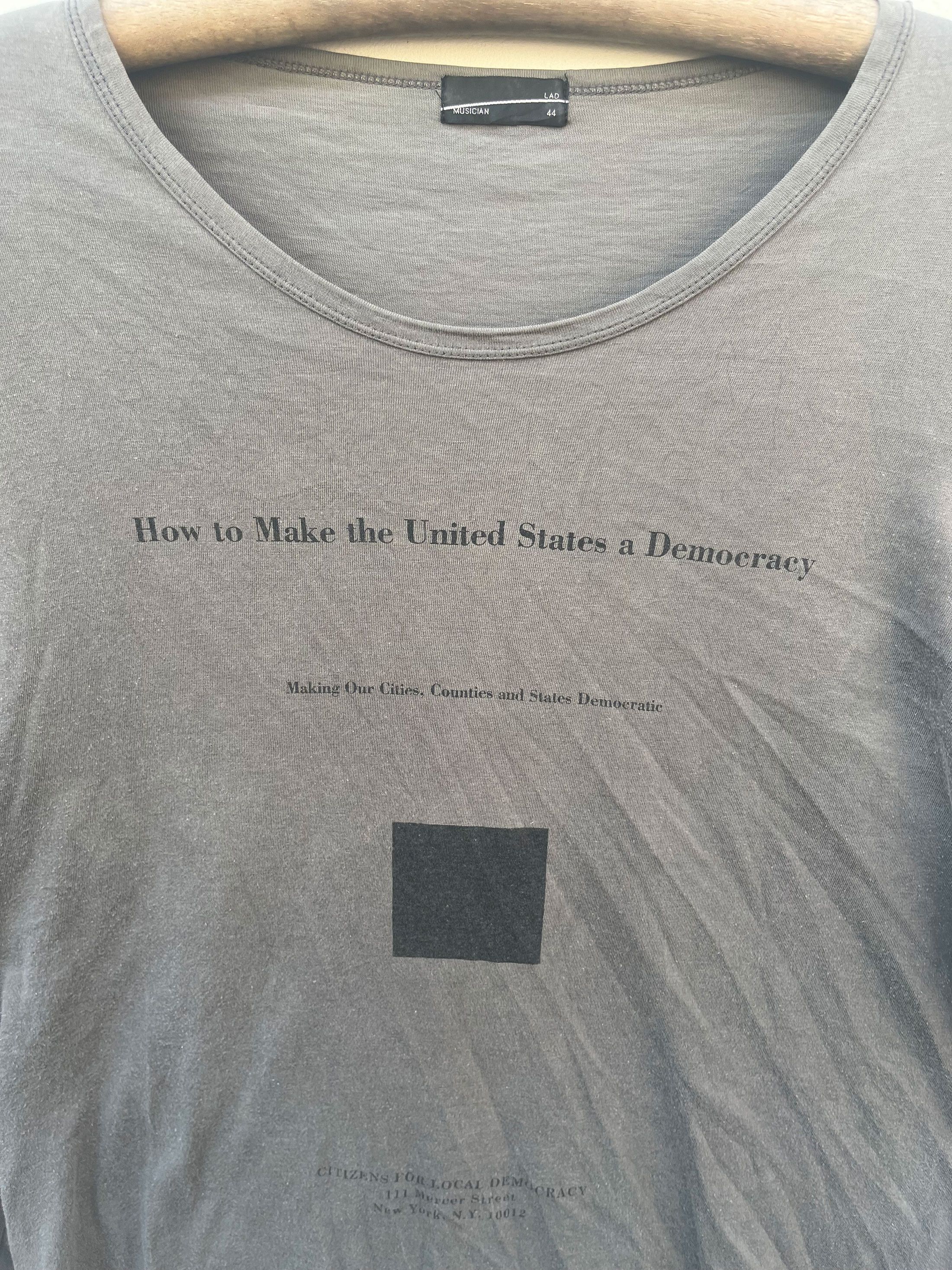 Lad Musician Lad Musician Japan Political Statement Quotes Size US S / EU 44-46 / 1 - 2 Thumbnail