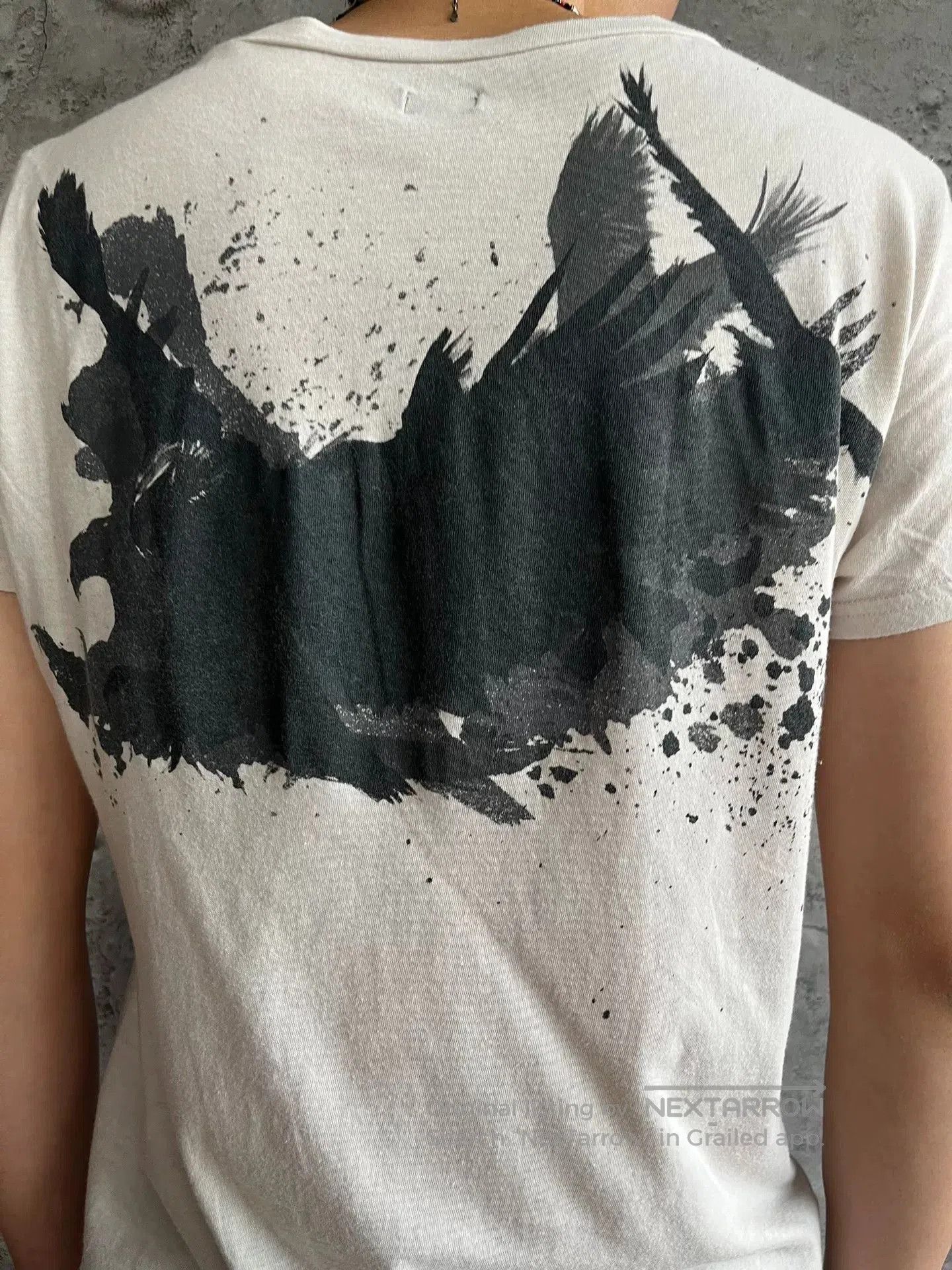Japanese Brand l.g.b flying away graphic tee shirt. Size US L / EU 52-54 / 3 - 6 Thumbnail