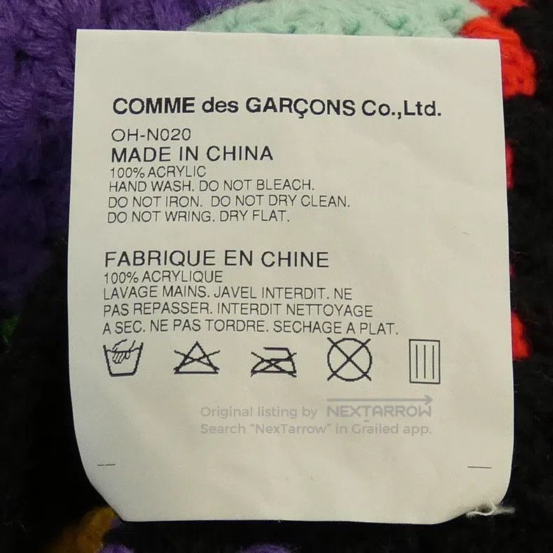 Comme des Garcons Comme Des Garcons Patchwork Knit Sweater Size S / US 4 / IT 40 - 6 Thumbnail
