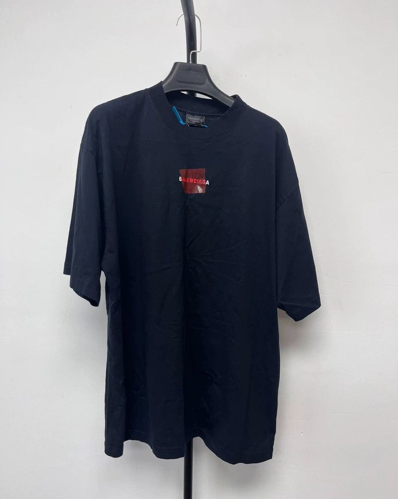 Balenciaga Balenciaga 25ss adhesive tape short sleeve Size US M / EU 48-50 / 2 - 1 Thumbnail