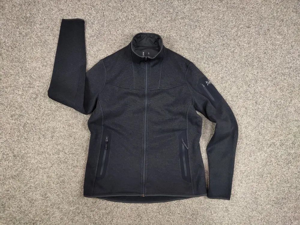 Arc'teryx Arc'teryx vintage Covert Fleece Cardigan Blue Logo Jacket Size L / US 10 / IT 46 - 5 Thumbnail