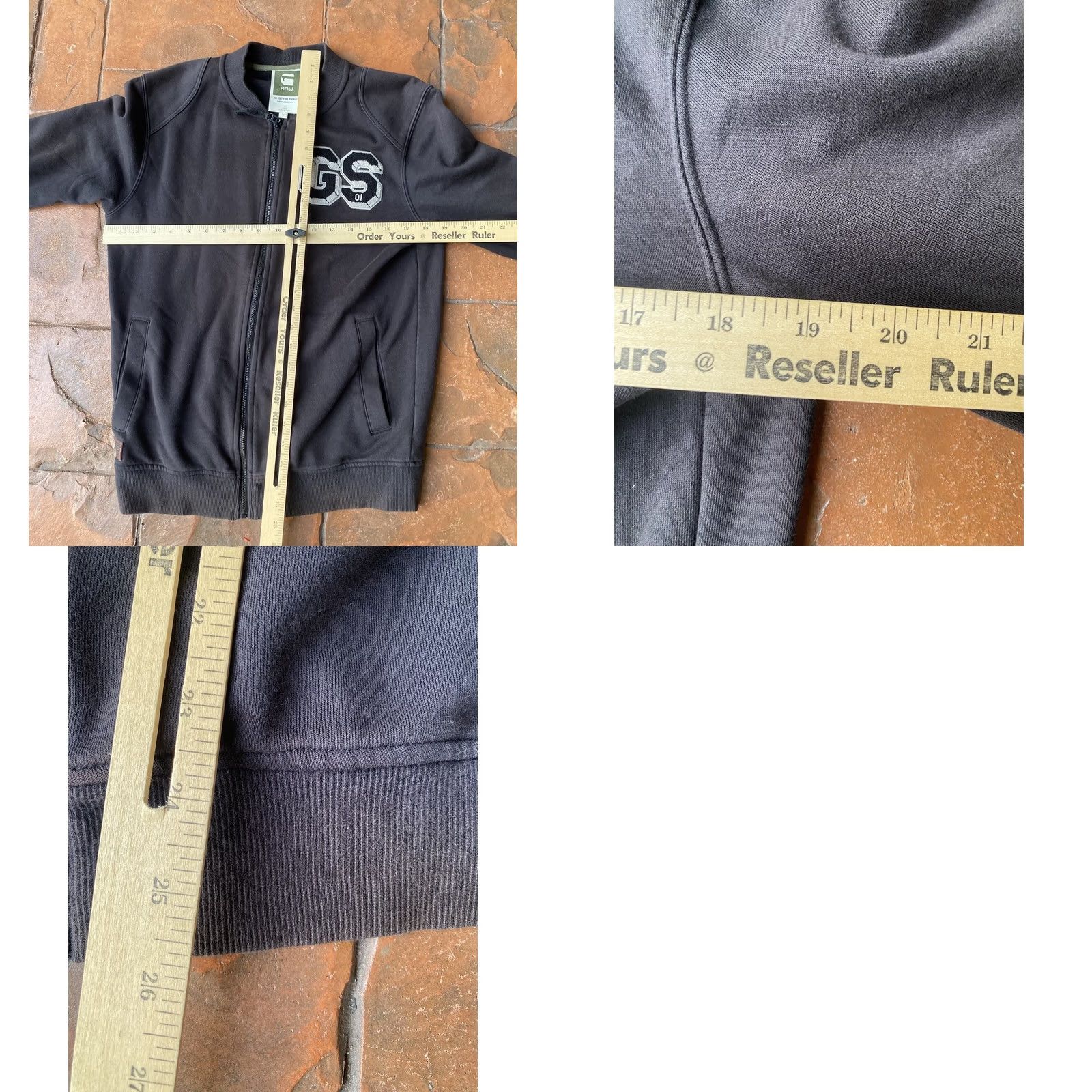 G-Star G-STAR RAW Cargo Line Letterman Bomber Jacket Mens Small Size US S / EU 44-46 / 1 - 8 Thumbnail