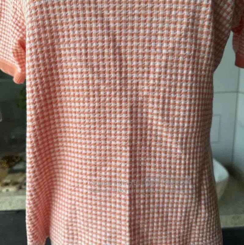 Burberry Burberry Orange Cotton Short Sleeve T-Shirt. Size M / US 6-8 / IT 42-44 - 3 Thumbnail