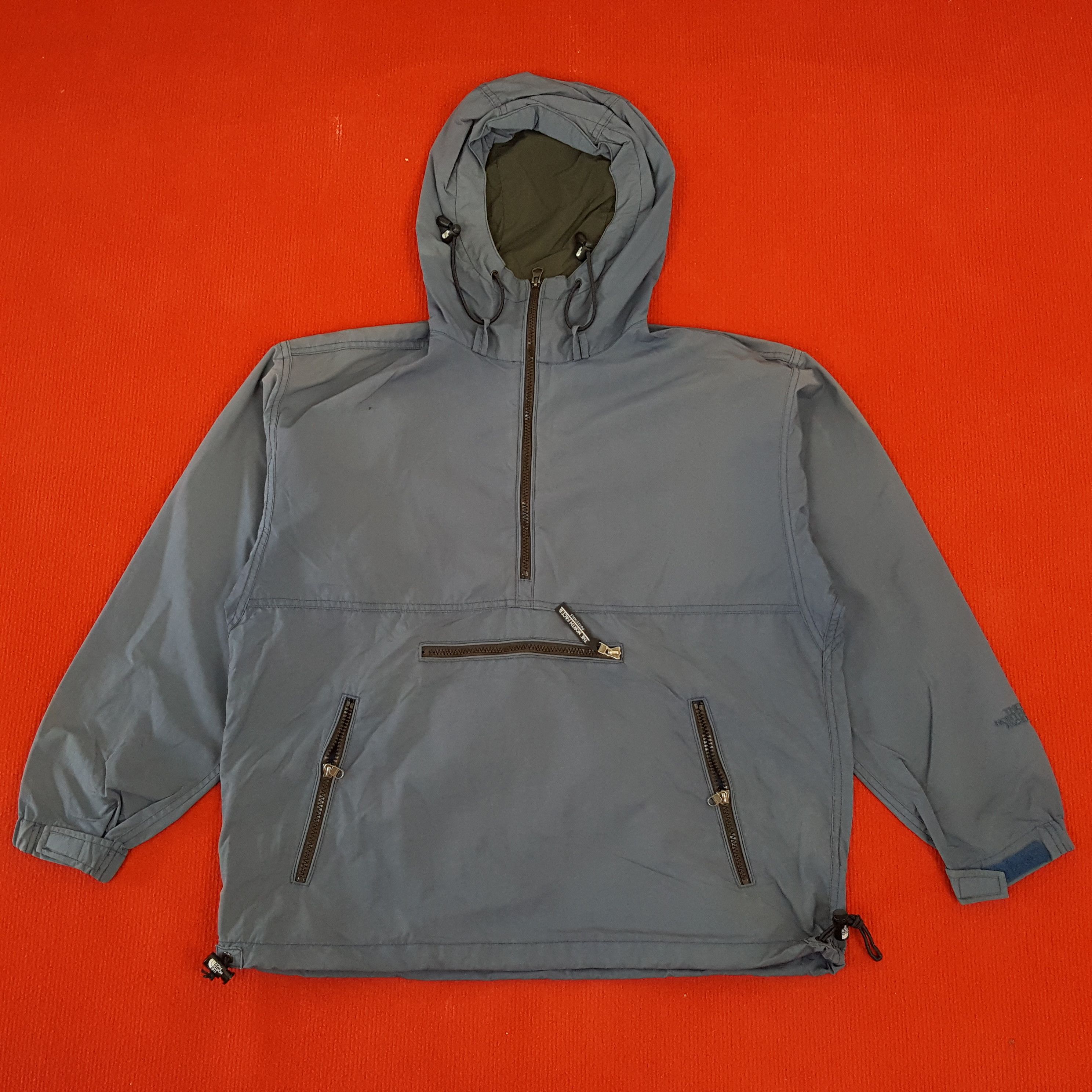 The North Face × Vintage The North Face Windbreaker Half Zipper Anarok Size US L / EU 52-54 / 3 - 1 Thumbnail
