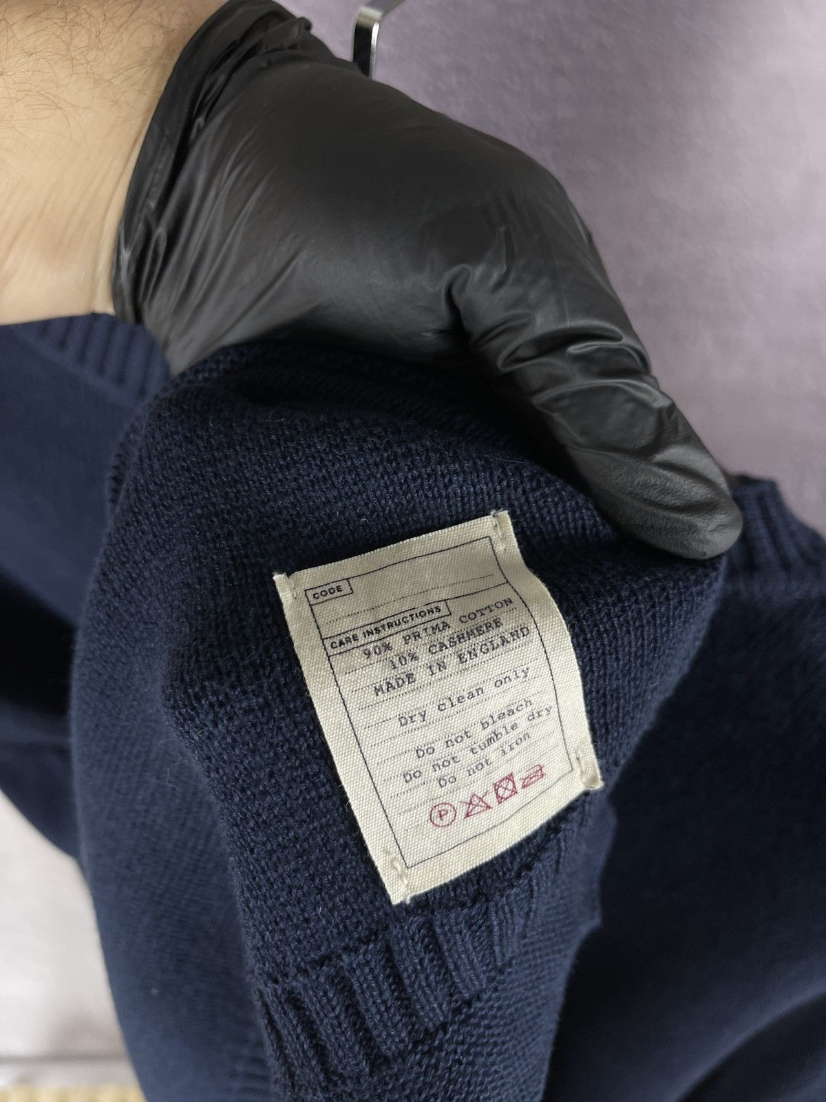 Private White V.C. Private White V.C. Cotton cashmere sweater made in England Size US XL / EU 56 / 4 - 11 Thumbnail