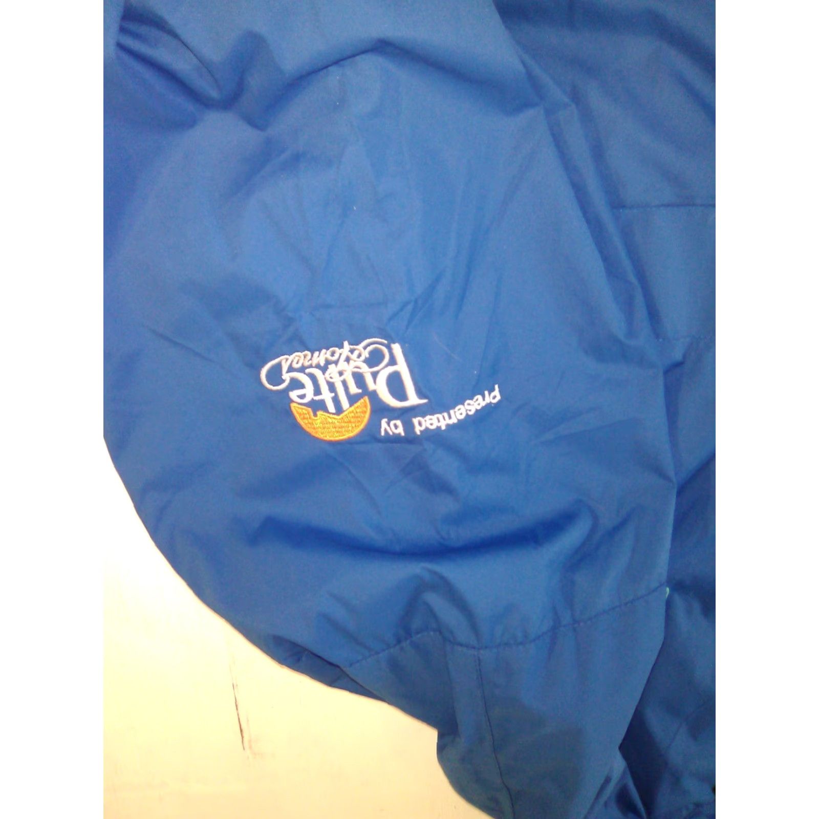 Vintage Men's XL Blue Windbreaker Super Bowl 42 Host 2008 Golf TV 3 Pulte Homes Size US XL / EU 56 / 4 - 5 Thumbnail