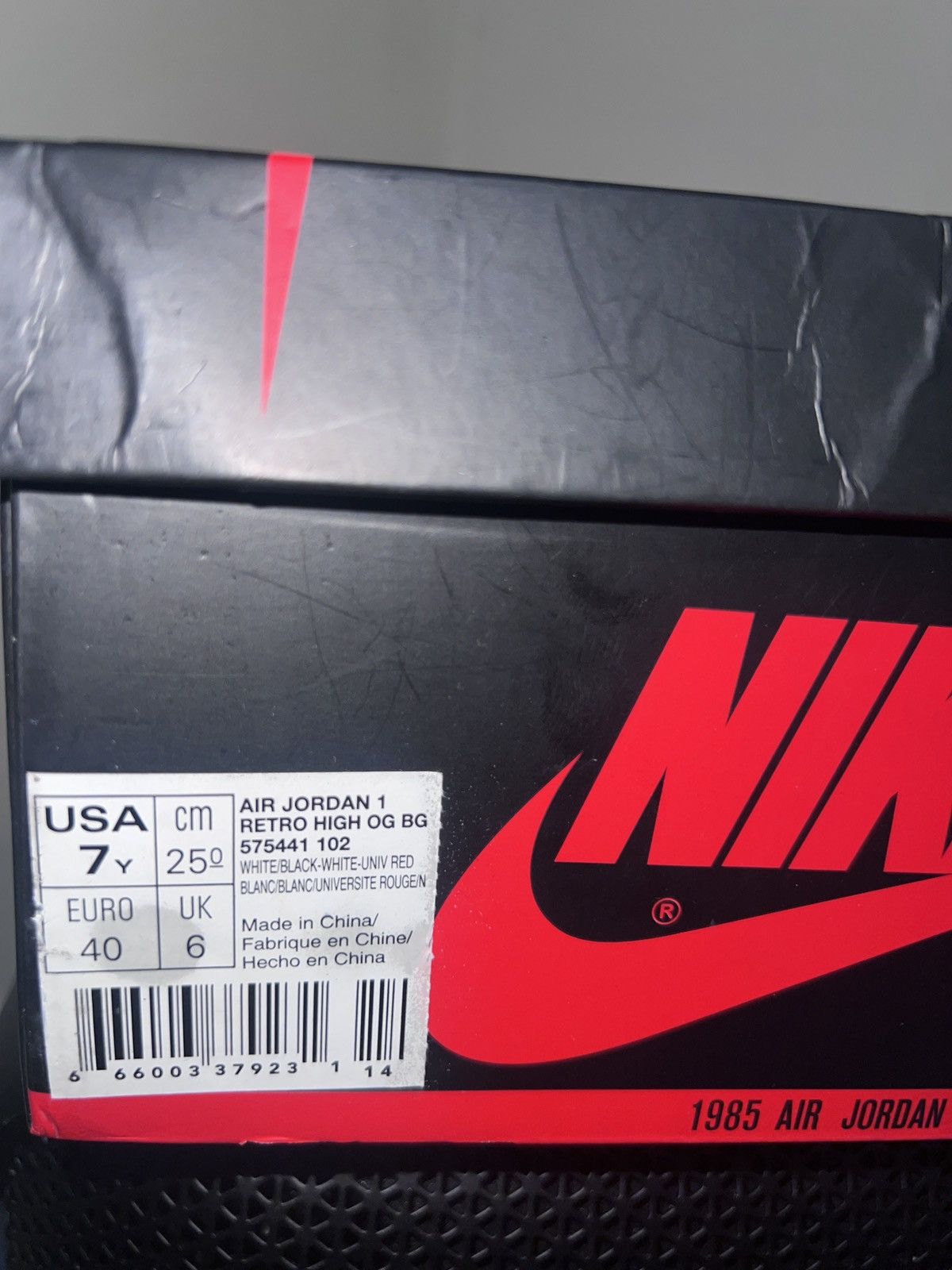 Jordan Brand Air Force Jordan 1 OG High Yin Yang Size US 7 / EU 40 - 8 Thumbnail