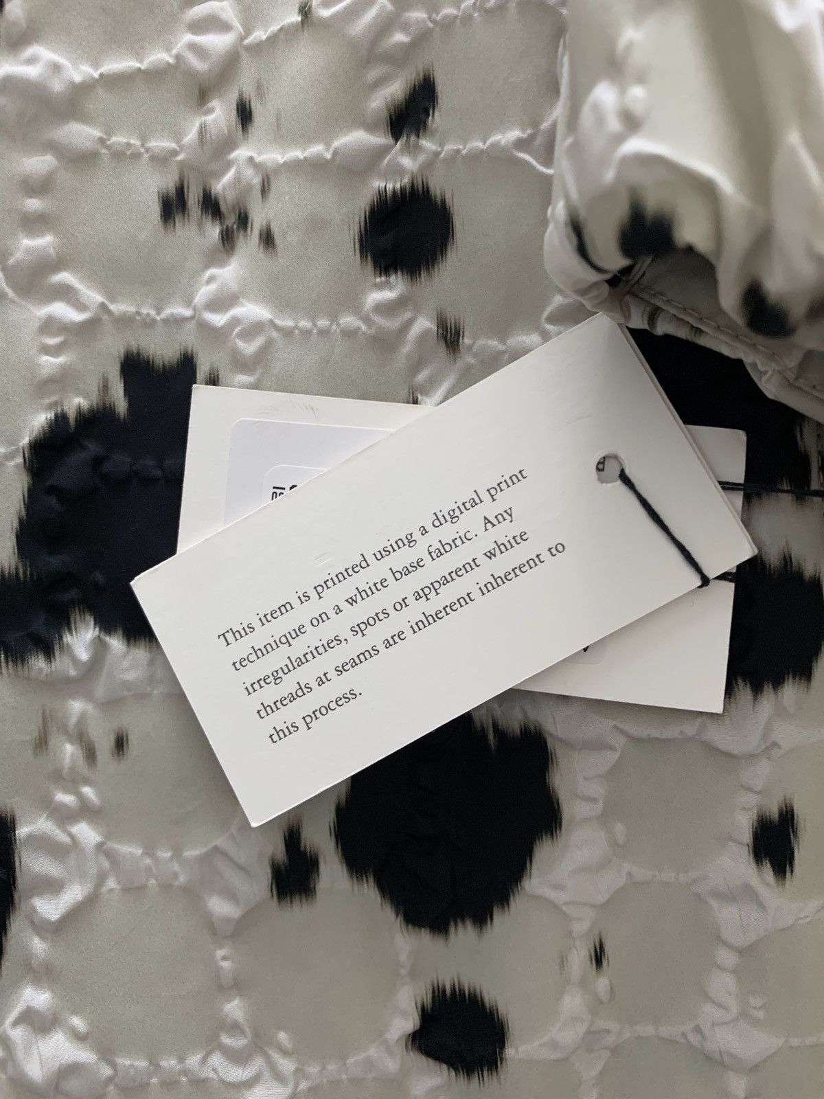 Dries Van Noten FINAL $1800 Fall/Winter Voyds Cow Print Oversized Jacket Size US M / EU 48-50 / 2 - 6 Thumbnail