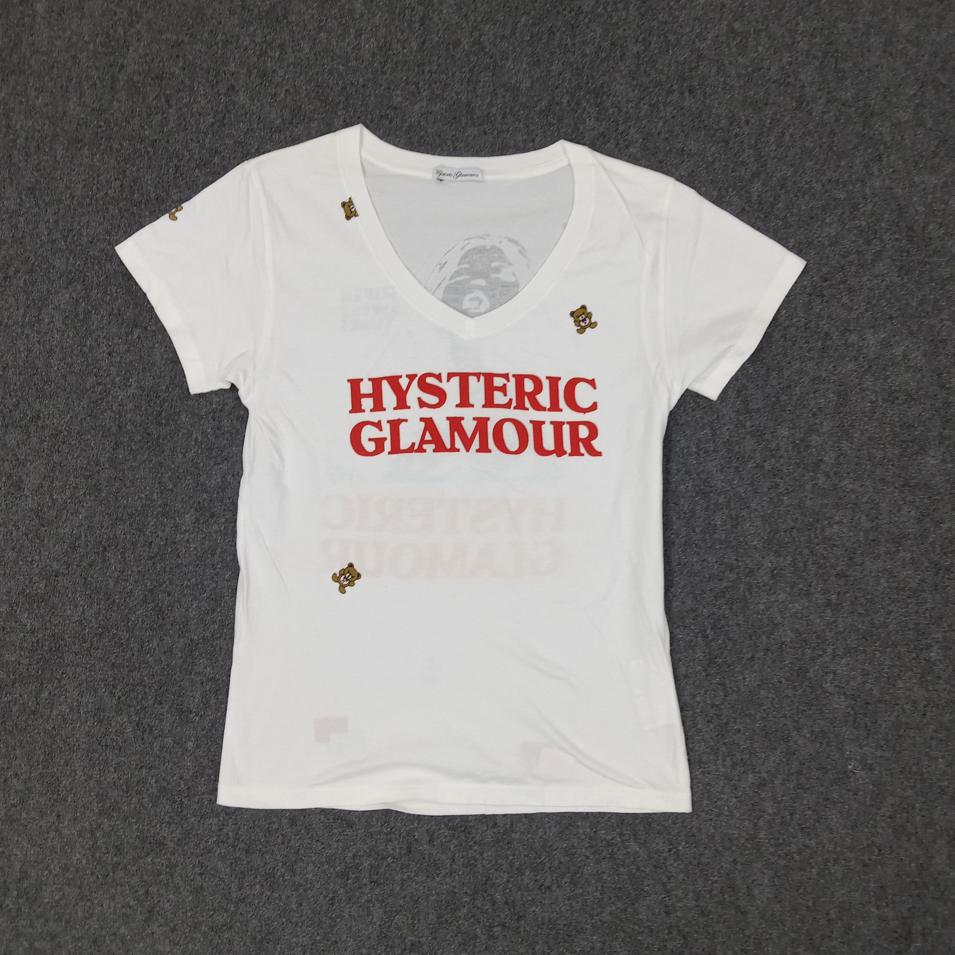 Hysteric Glamour × Japanese Brand × Vintage Hysteric Glamour Japanese Brand Custom Art Tshirt C219N49 Size S / US 4 / IT 40 - 3 Thumbnail