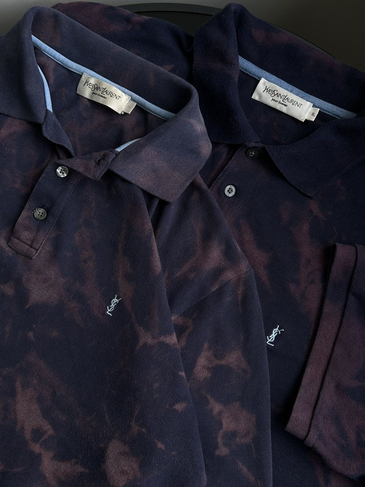 Yves Saint Laurent Vintage polo YSL Yves Saint Laurent custom xlarge logo Size US XL / EU 56 / 4 - 11 Thumbnail