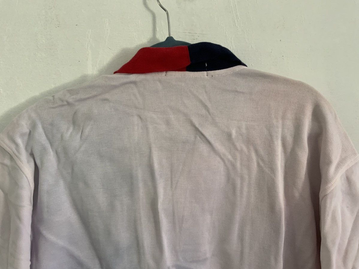 Vintage World Polo Collar Fade Sweatshirt Size US M / EU 48-50 / 2 - 7 Thumbnail