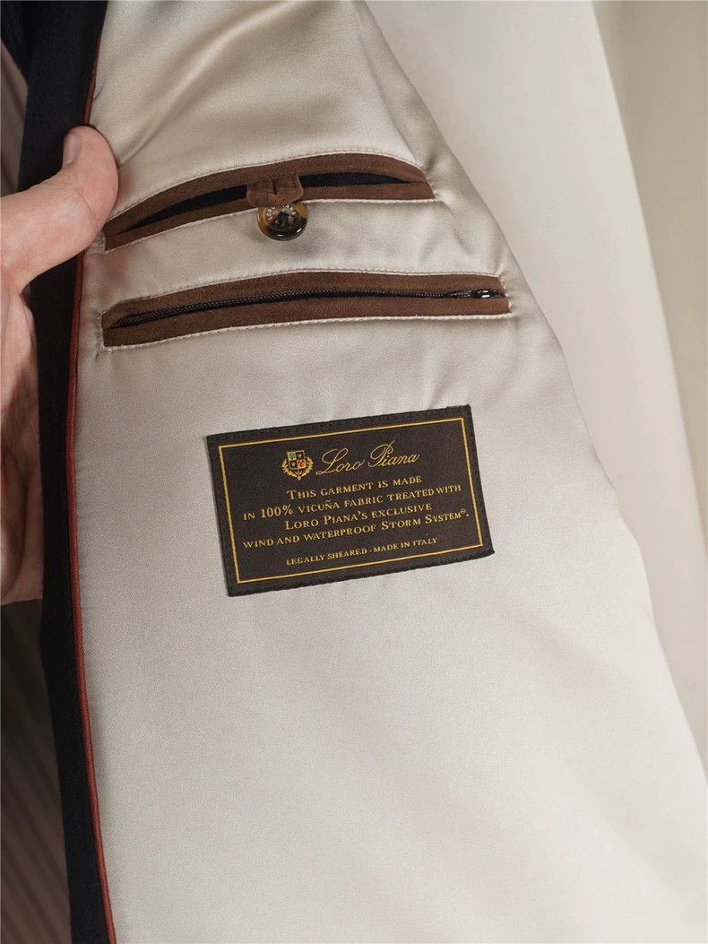 Loro Piana LORO PIANA Pure Vicuna camel coat jacket Size US XL / EU 56 / 4 - 4 Thumbnail