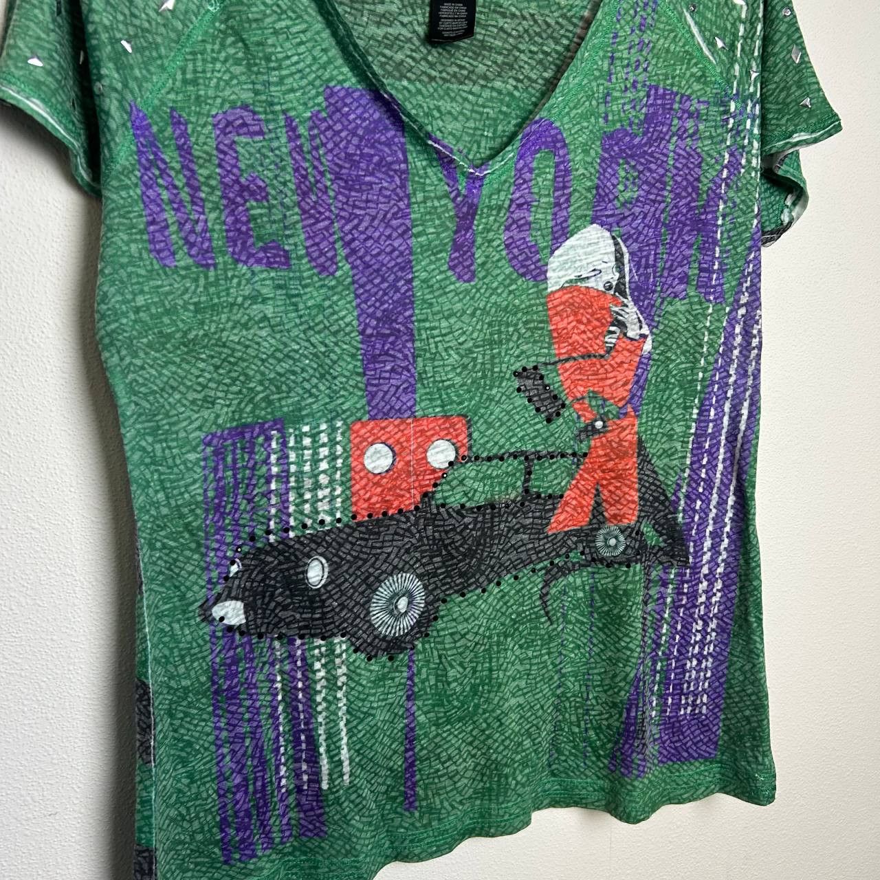 Custo Barcelona Designer Custo Barcelona New York graphic y2k luxury tee Size M / US 6-8 / IT 42-44 - 3 Thumbnail
