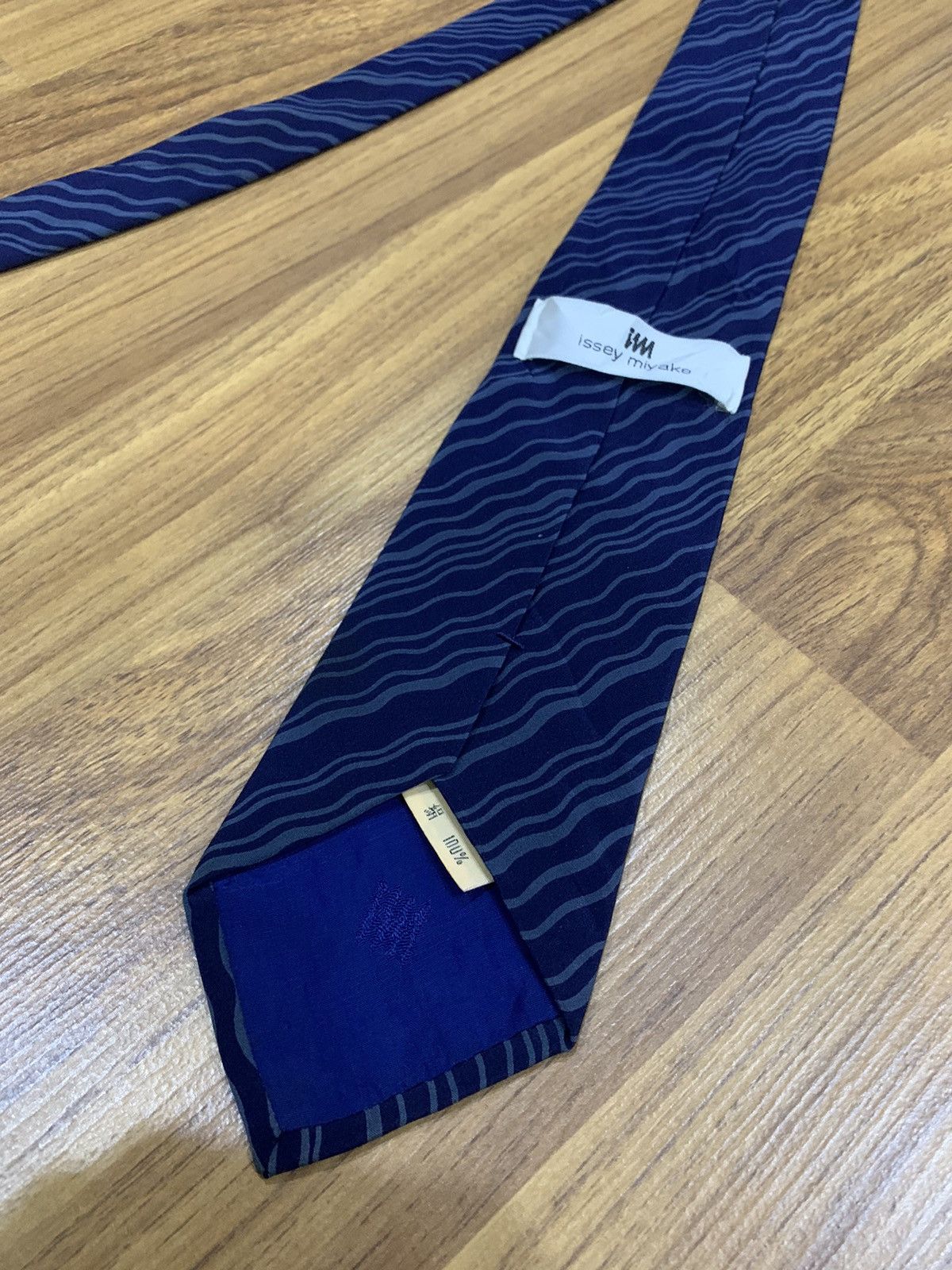 Issey Miyake VINTAGE ISSEY MIYAKE NECK TIE Size ONE SIZE - 3 Thumbnail