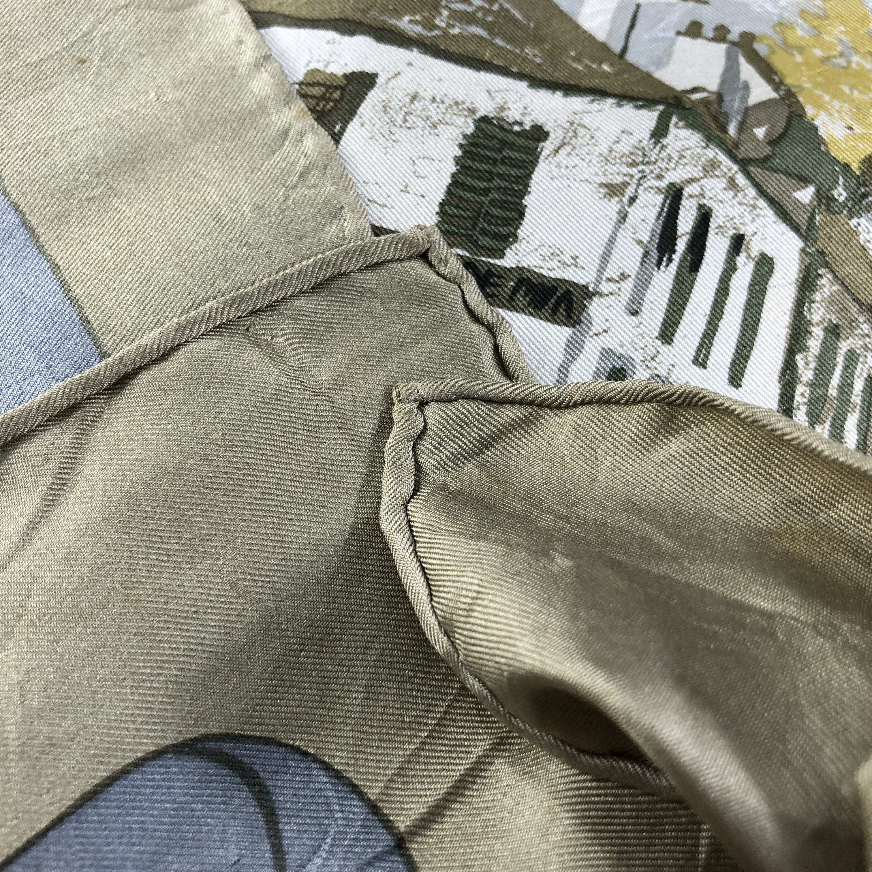 Comme Ca Ism Comme Ca Du Mode Hand Rolled Silk Scarf M509 Size ONE SIZE - 4 Thumbnail