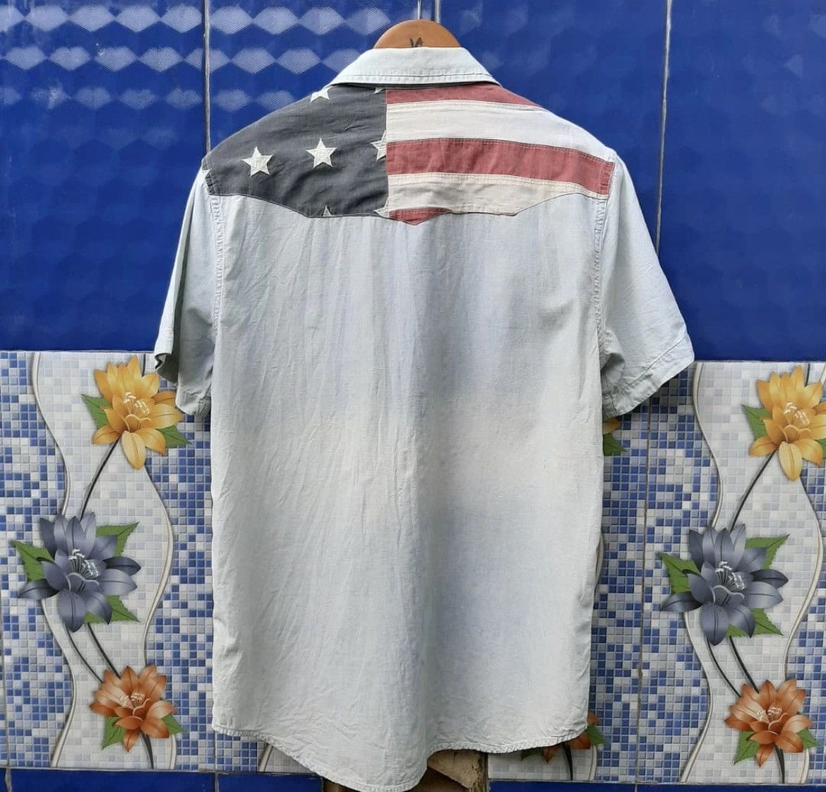 Polo Ralph Lauren 2000s Denim Supply RL Western Snap Button Shirt y2k style Size US M / EU 48-50 / 2 - 3 Thumbnail