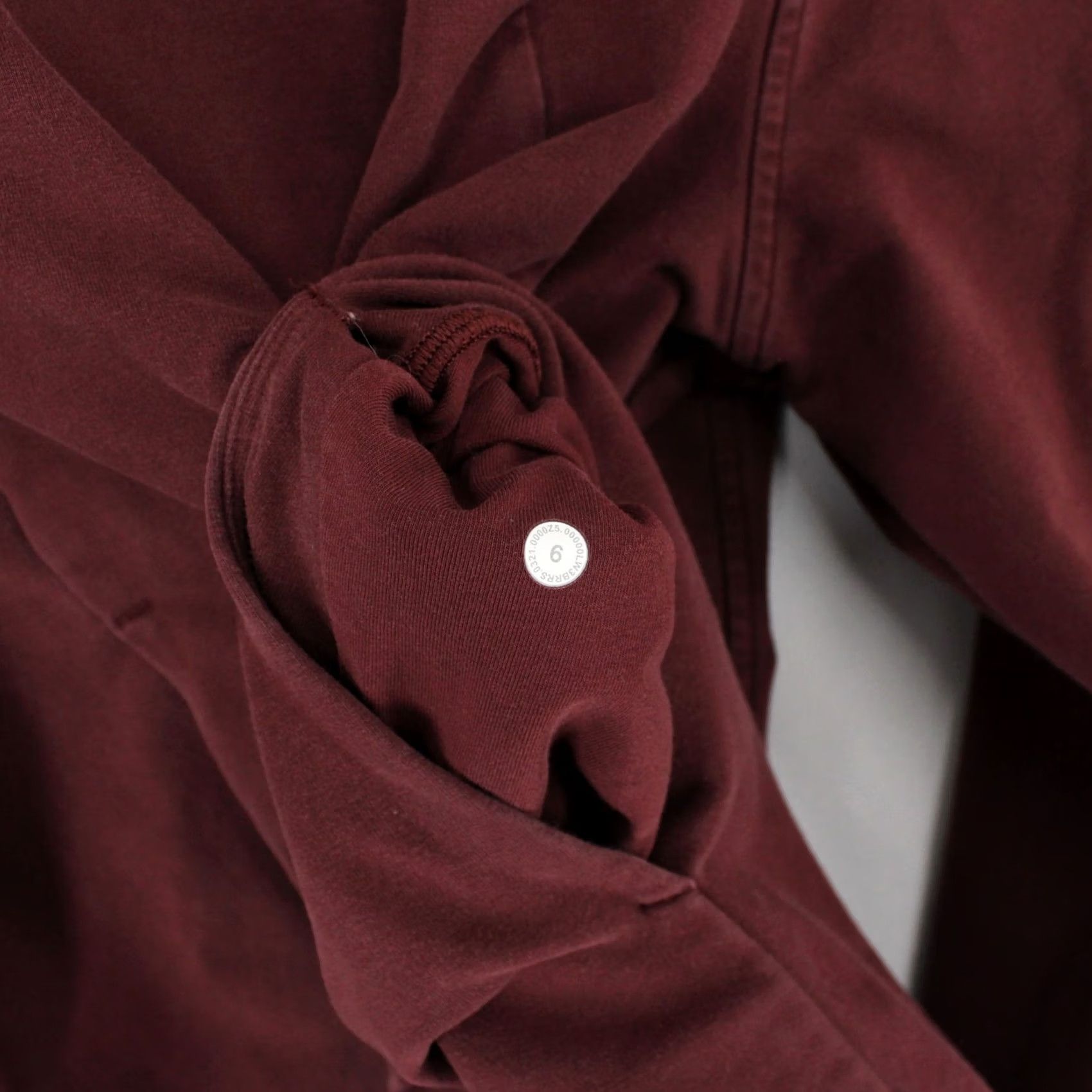 Lululemon Lululemon Scuba Hooded Sweatshirt Women 6 Maroon - Kangaroo Pocket Pullover Size M / US 6-8 / IT 42-44 - 7 Thumbnail
