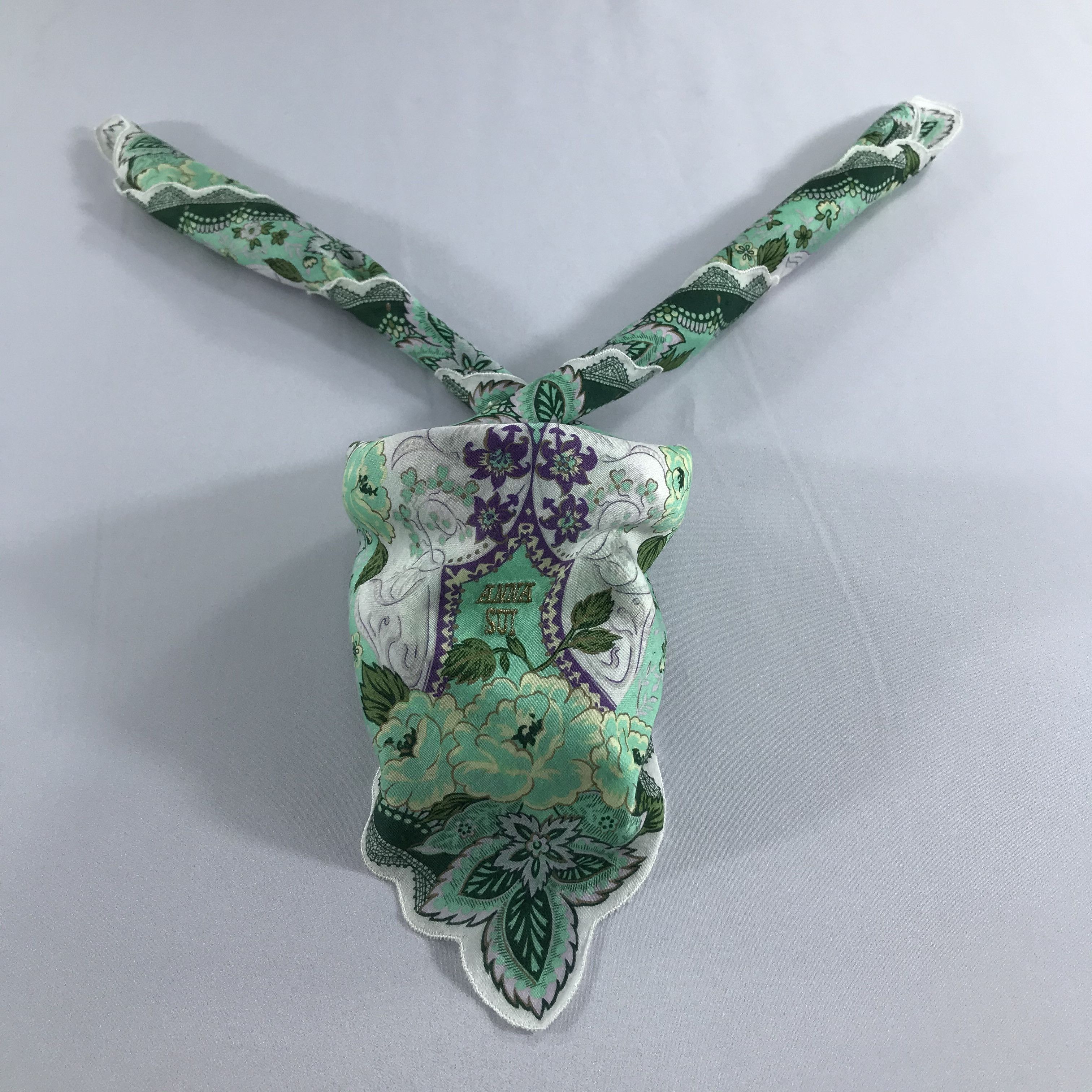 Anna Sui Anna Sui Handkerchief Neckerchief Bandana H1088 Size ONE SIZE - 1 Thumbnail