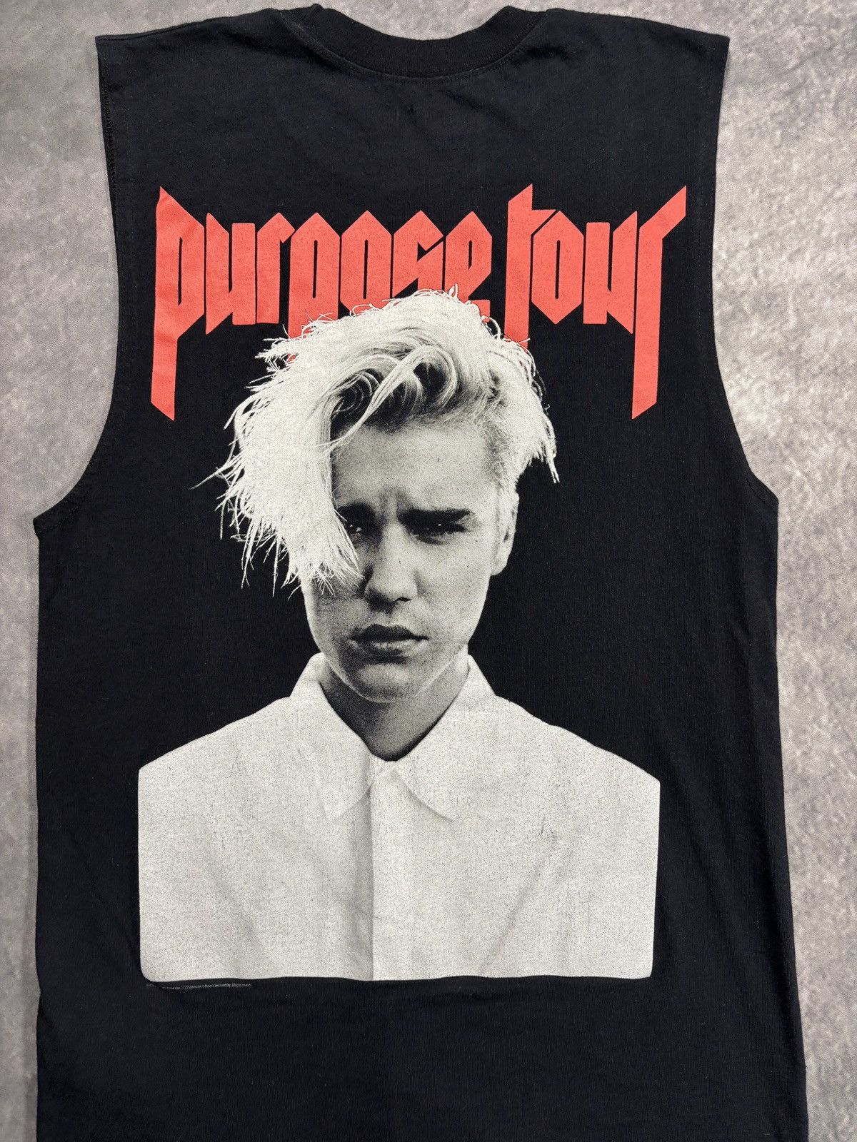 Justin Bieber 2016 Justin Bieber Purpose Tour Tank Top FOG Jerry Lorenzo Size US S / EU 44-46 / 1 - 4 Thumbnail