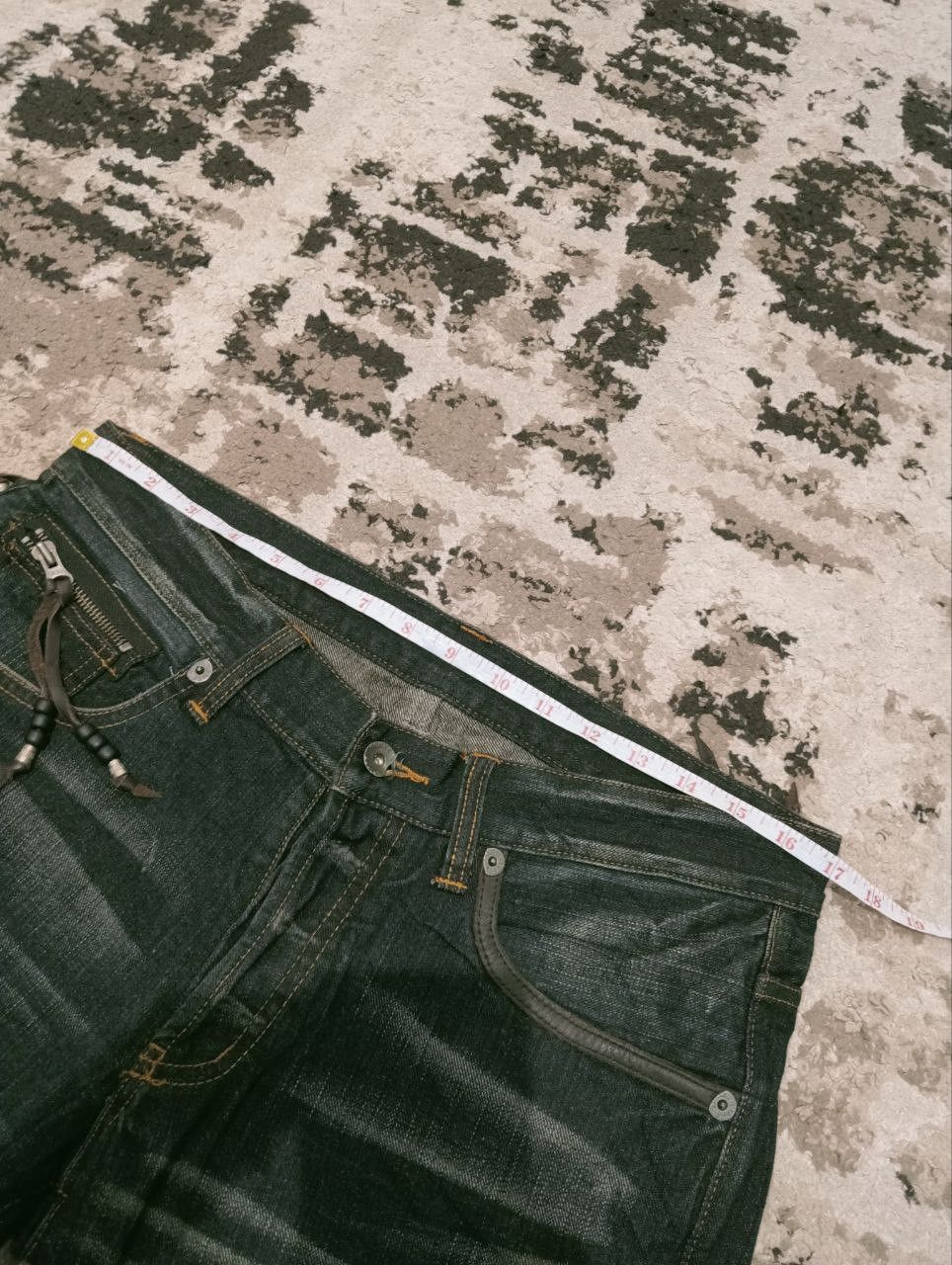 Japanese Brand JAPANESE 291295=HOMME ZIPPER DISTRESSED JEANS Size US 34 / EU 50 - 13 Thumbnail